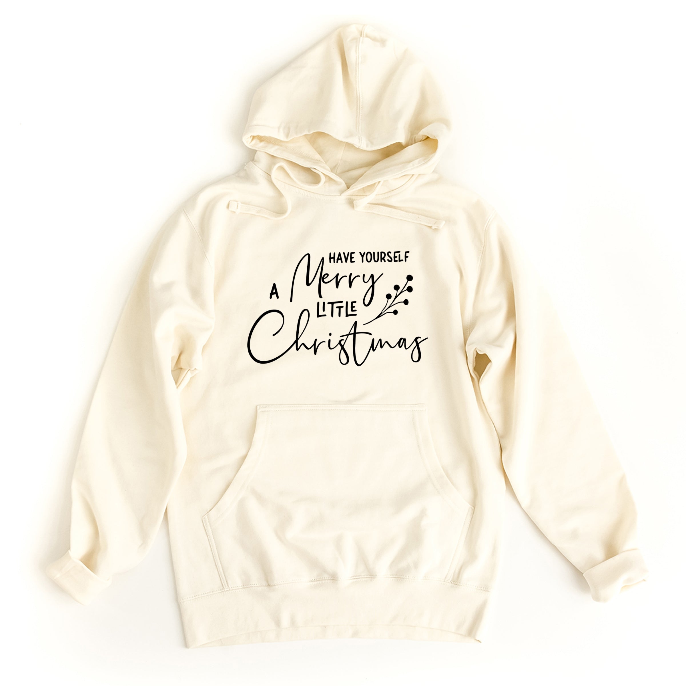 Have Yourself A Merry Little Christmas Berries - Womens Hoodie