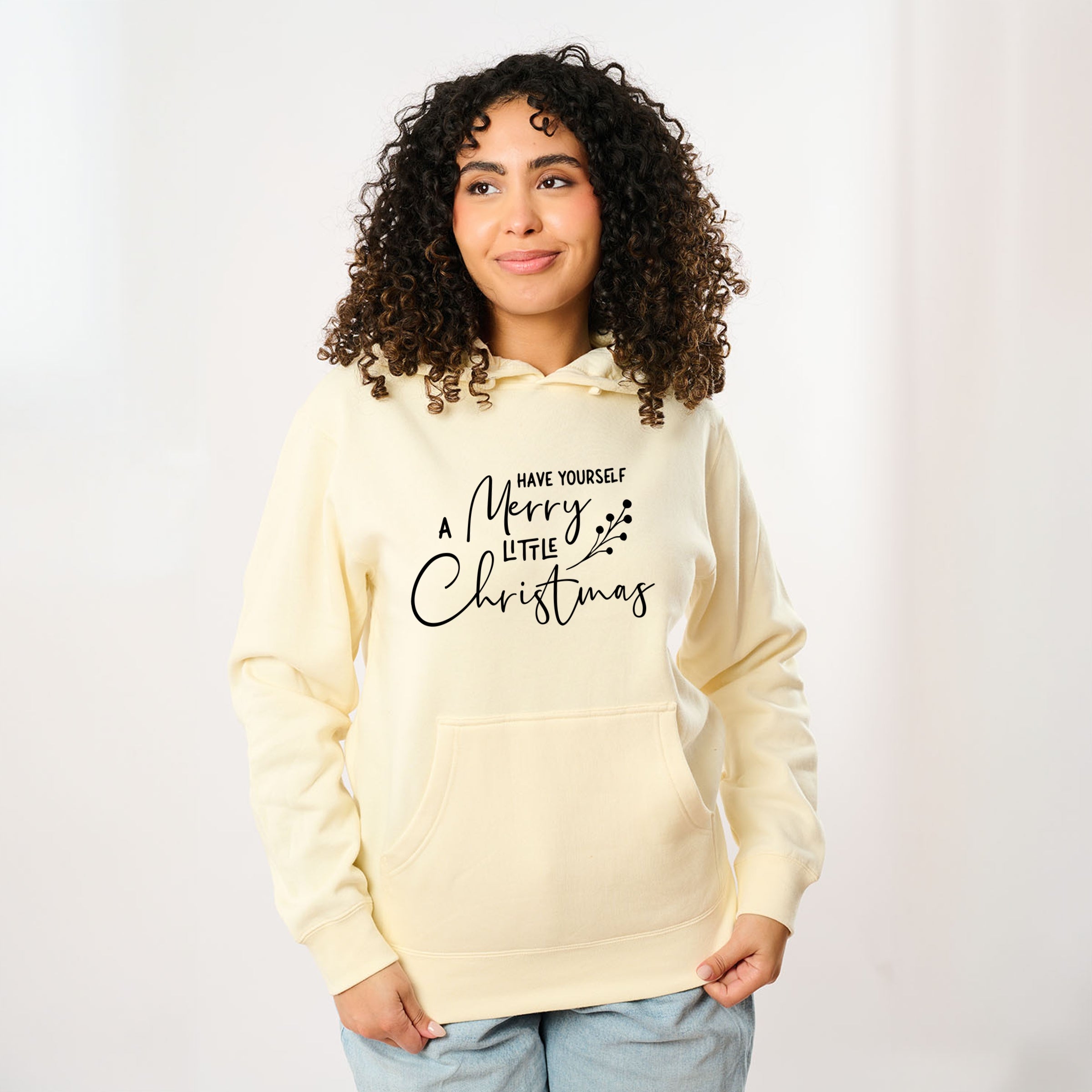 Have Yourself A Merry Little Christmas Berries - Womens Hoodie