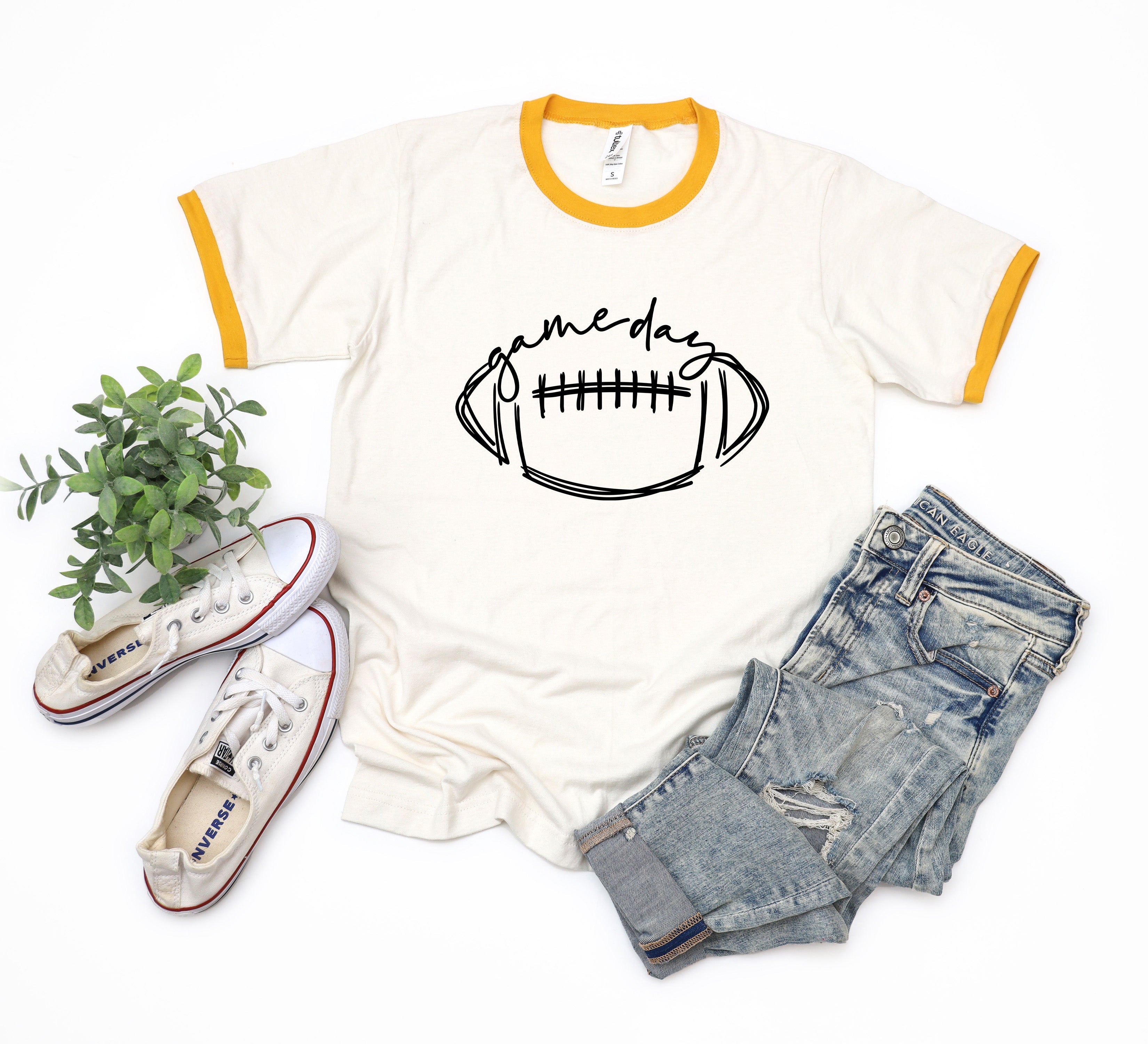 Football Game Day | Ringer Tee