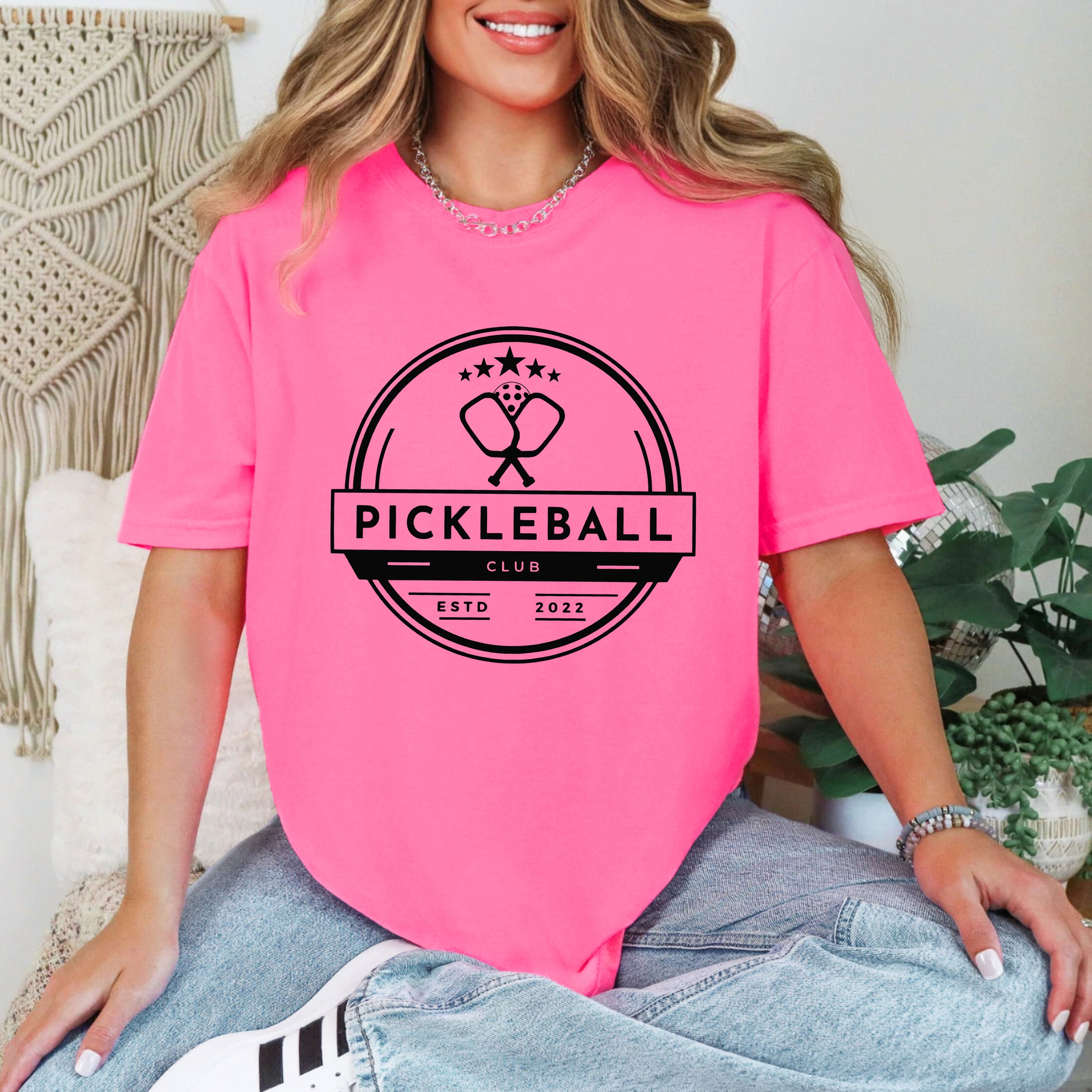 Pickleball Club | Garment Dyed Short Sleeve Tee