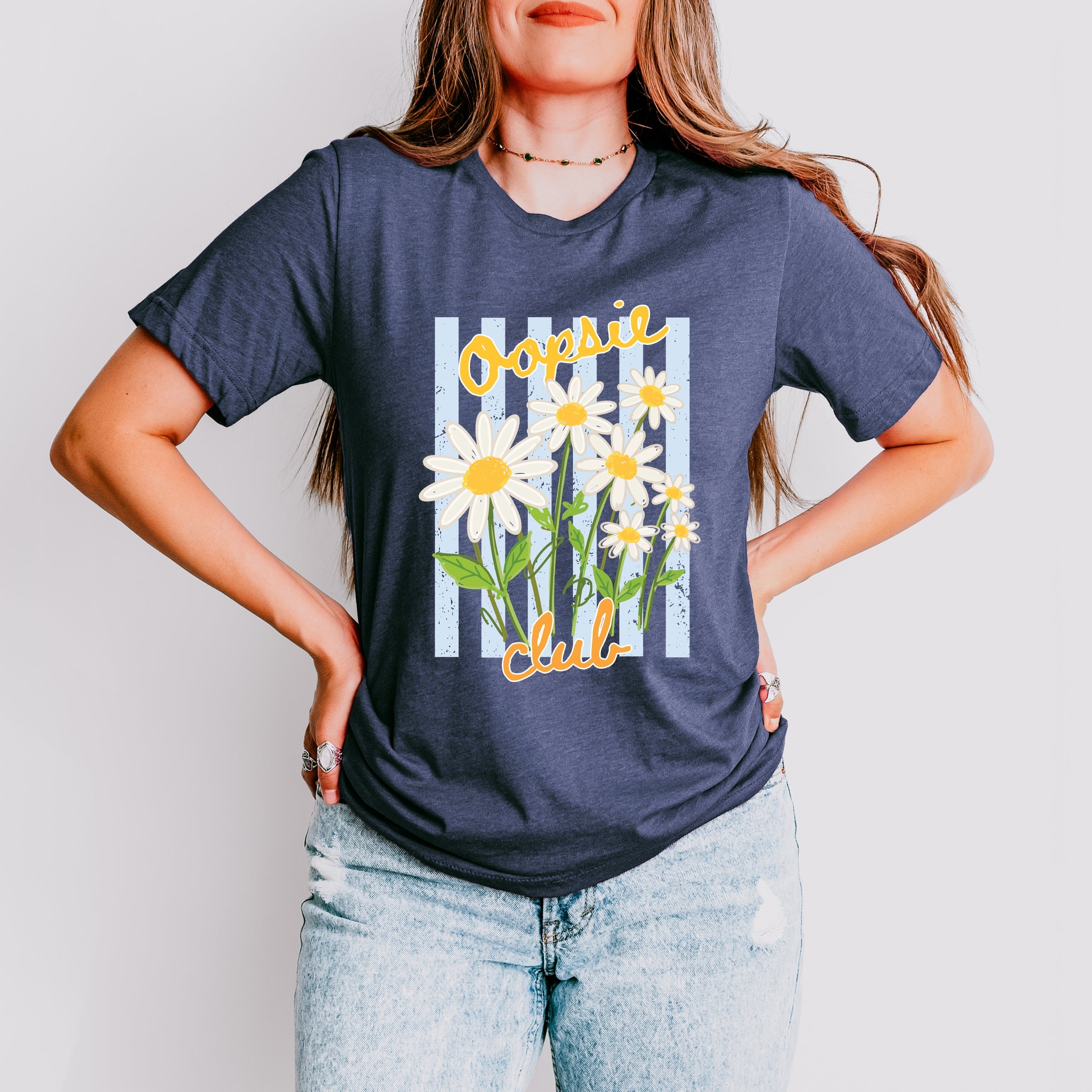 13138M_F-C Heather Navy