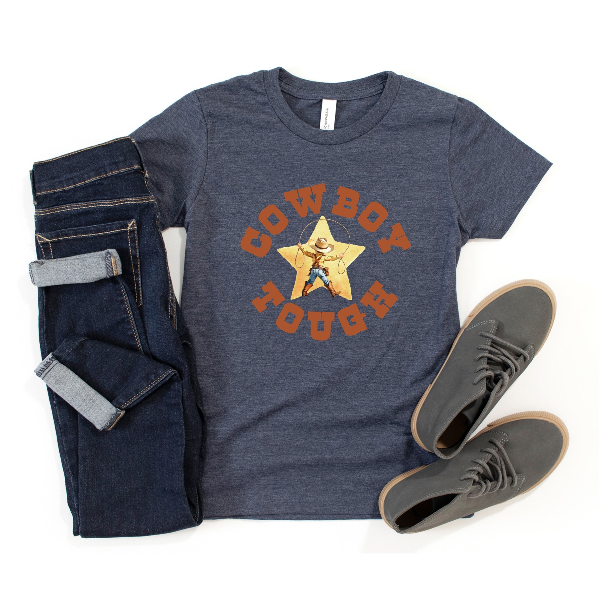 13613M_F-YC Heather Navy