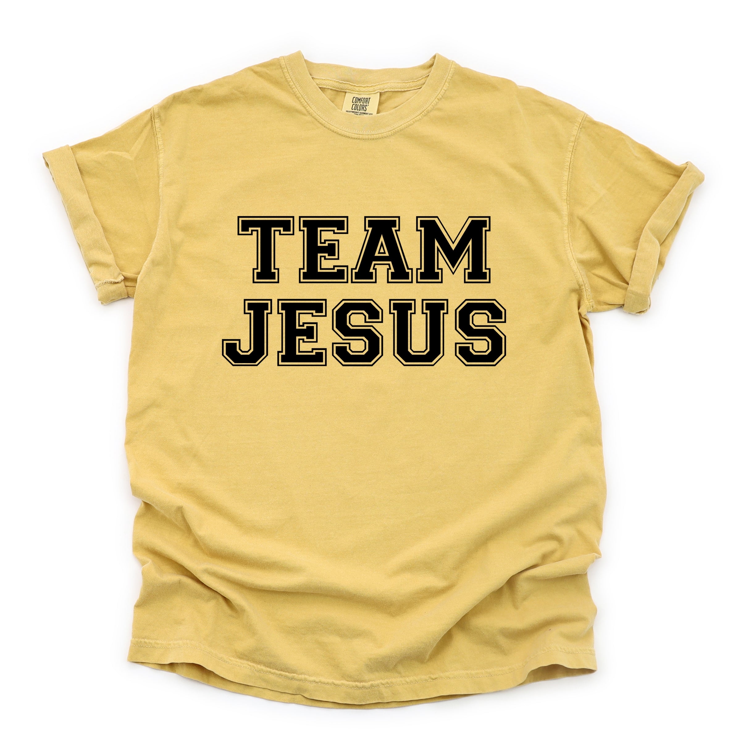 Team Jesus - Women's Garment Dyed Graphic T-Shirt