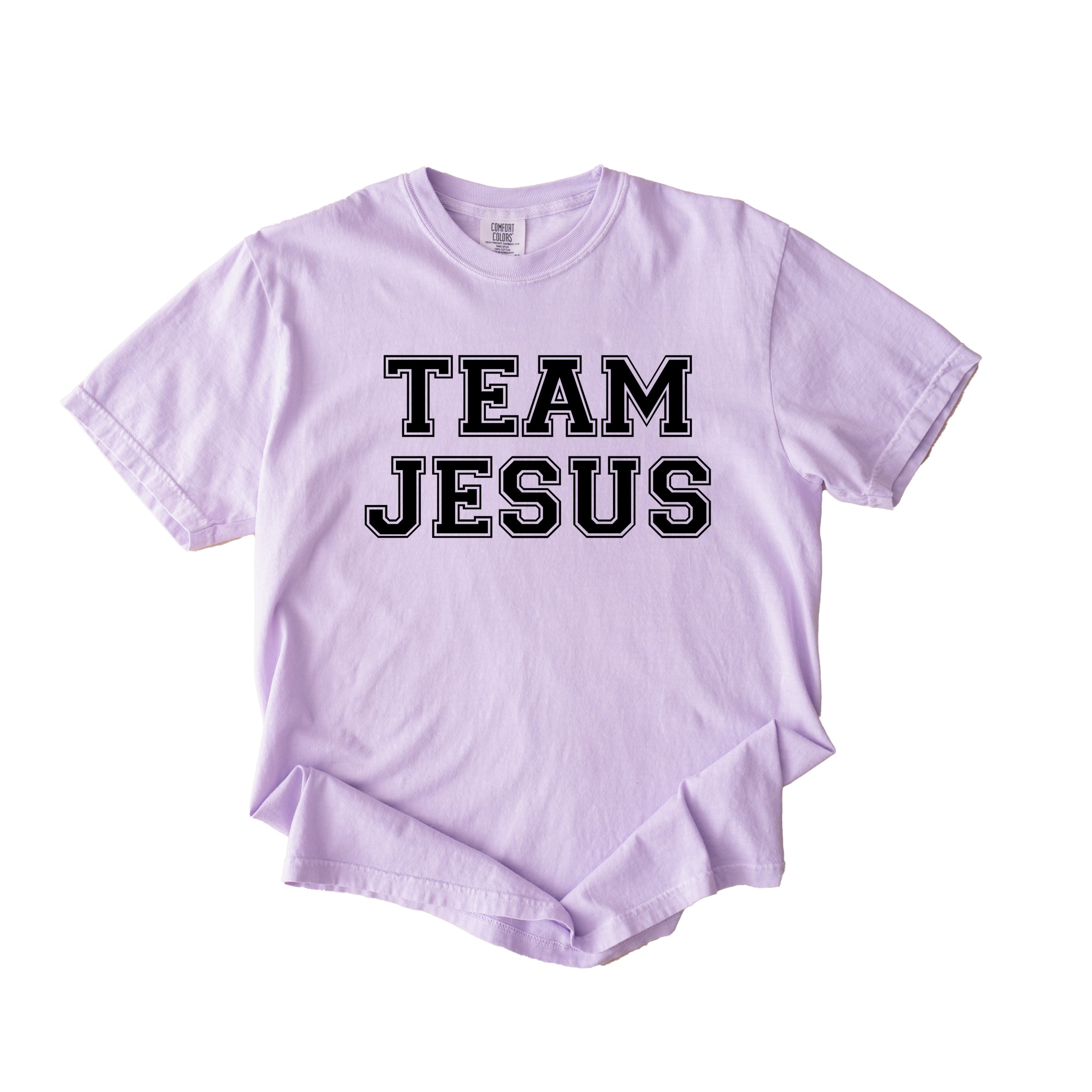 Team Jesus - Women's Garment Dyed Graphic T-Shirt