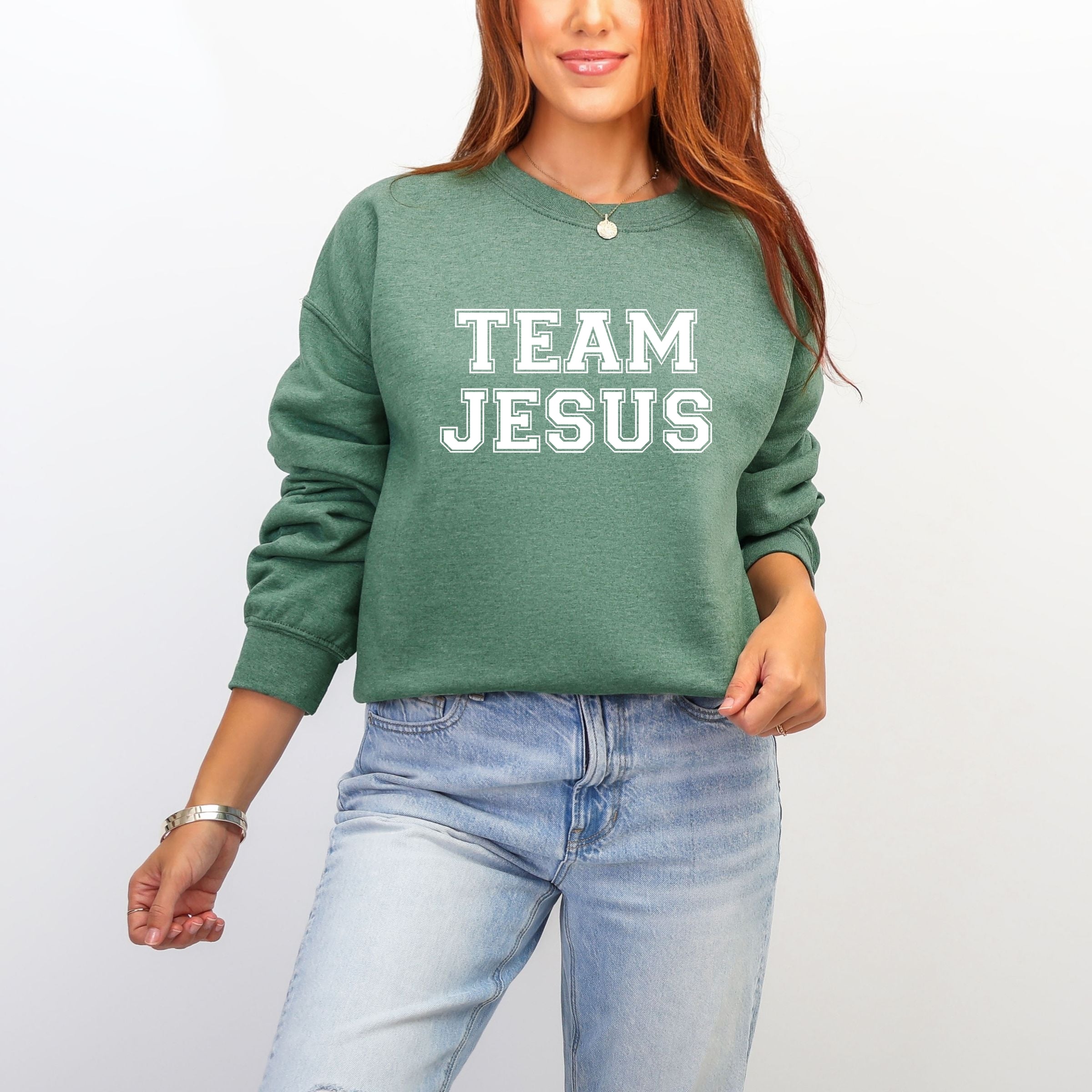 Team Jesus - Women's Graphic Sweatshirt