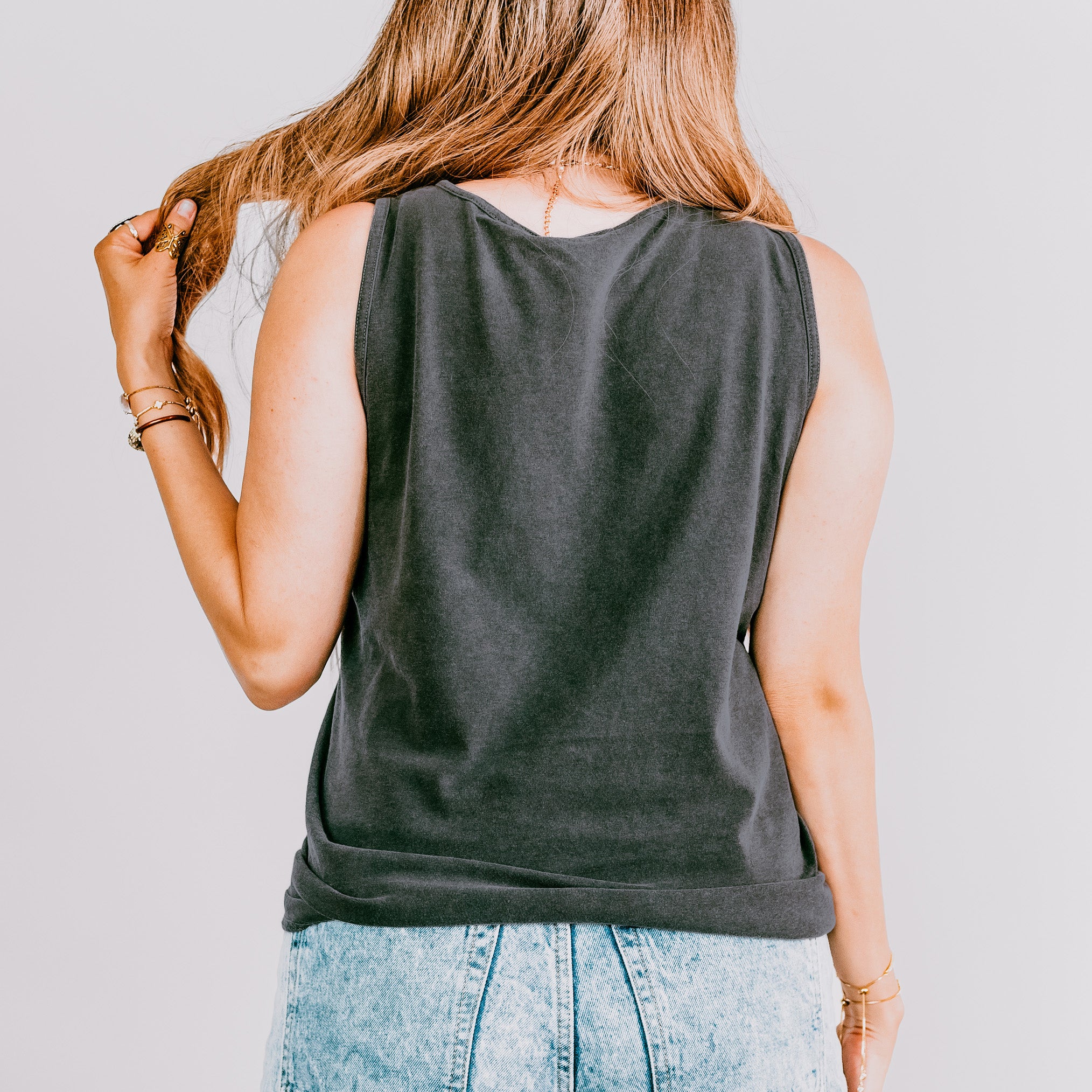 Baseball Mom Heart | Garment Dyed Tank