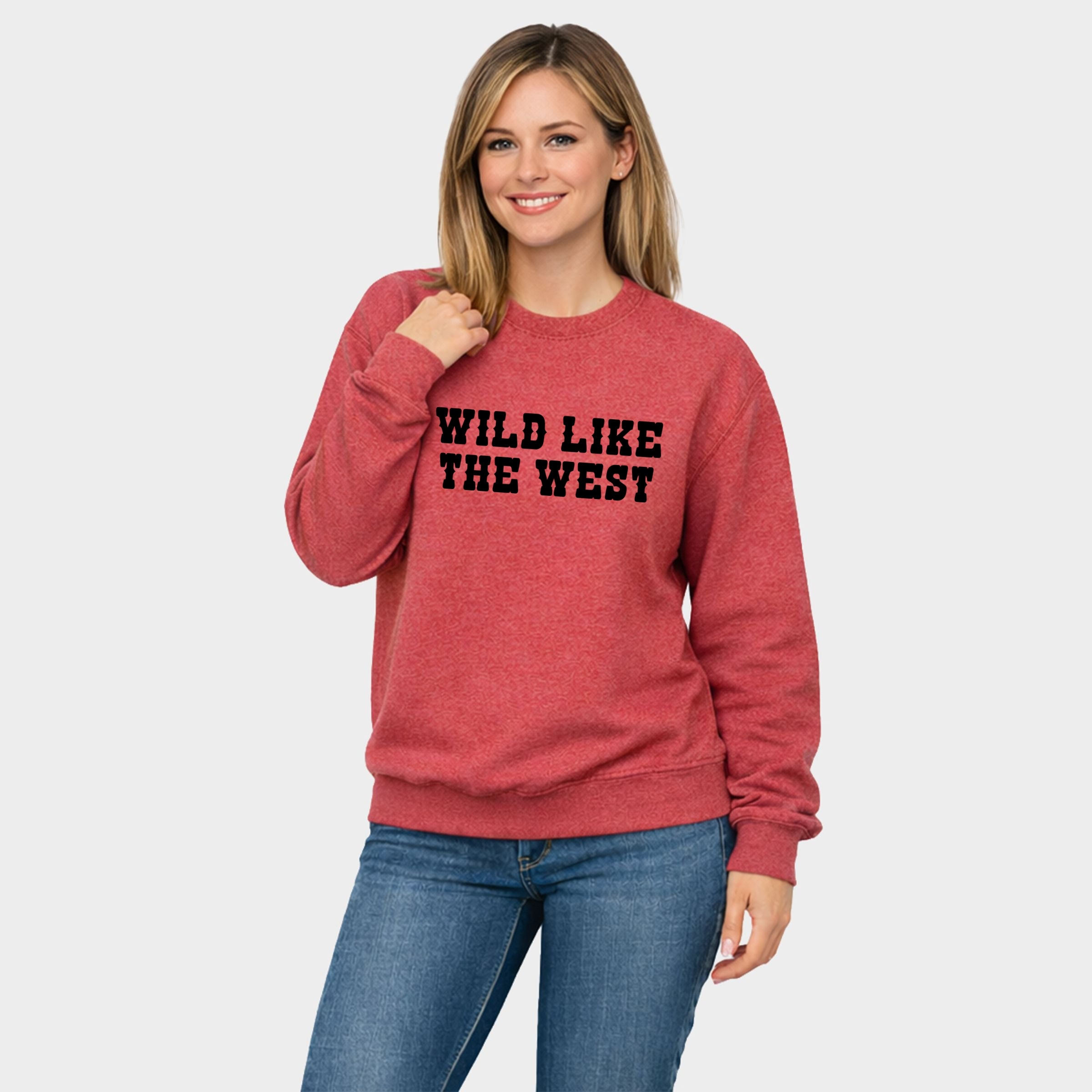 14239B_F-SWT Heather Red