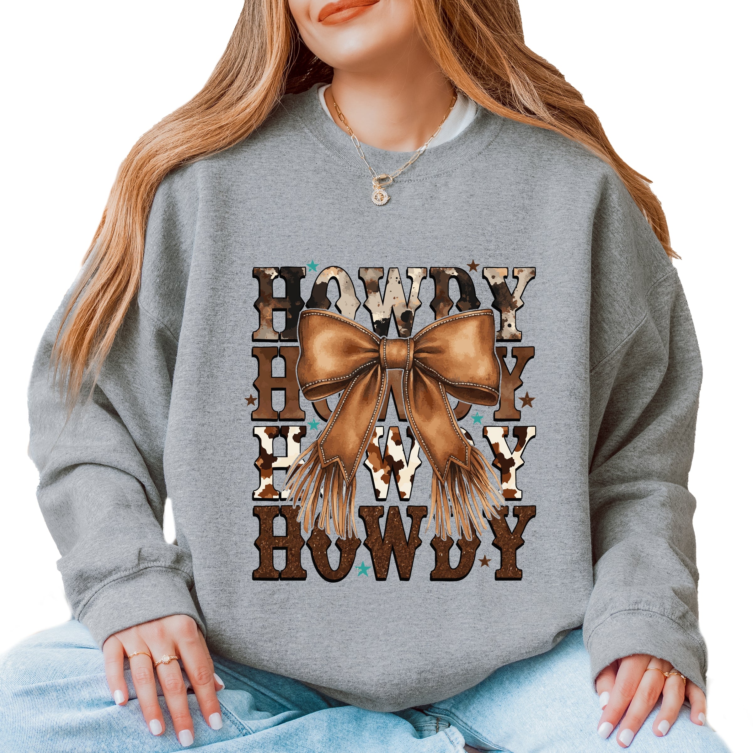 Coquette Howdy Stacked - Women's Graphic Sweatshirt