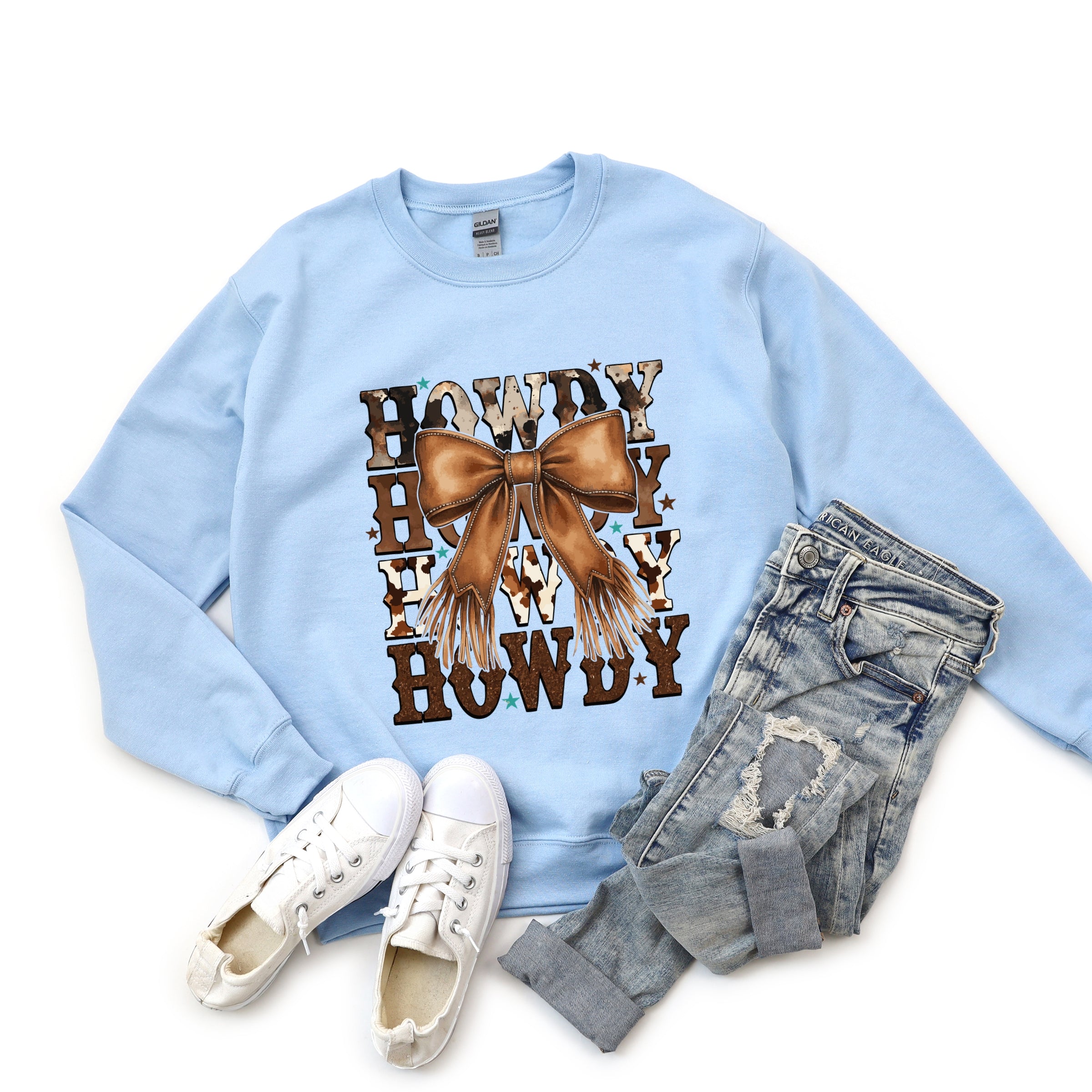 Coquette Howdy Stacked - Women's Graphic Sweatshirt