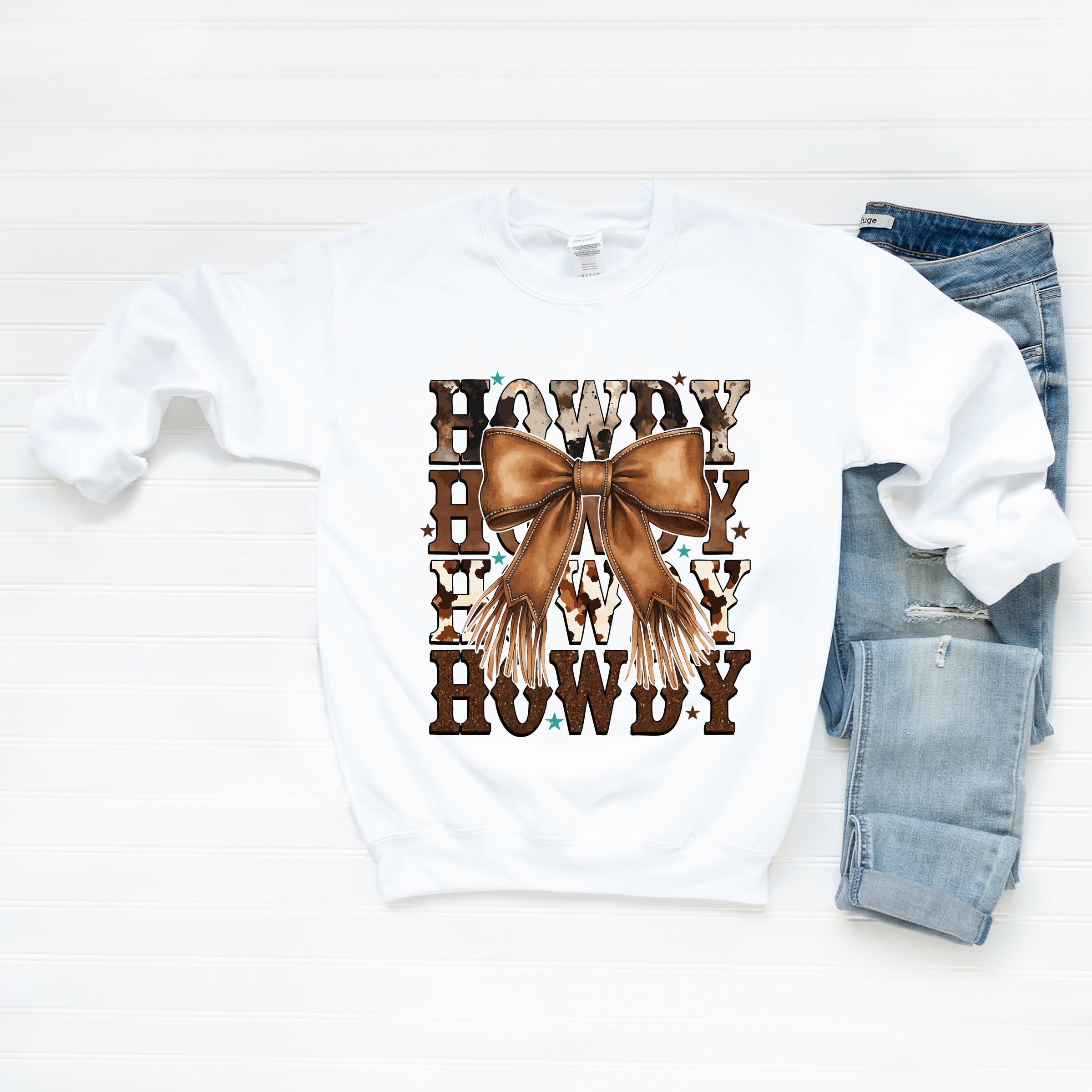 Coquette Howdy Stacked - Women's Graphic Sweatshirt