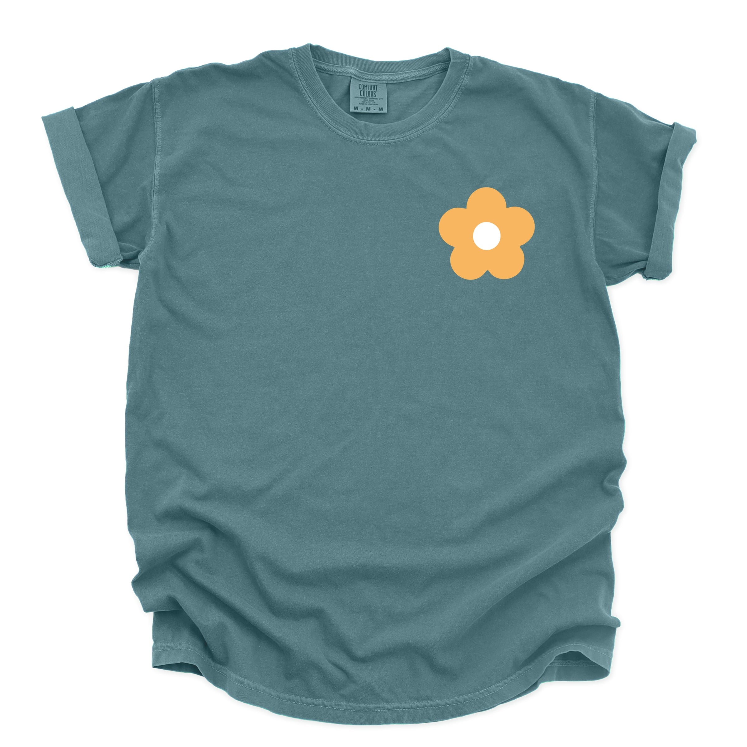 Too Much For You Front And Back - Garment Dyed Tee