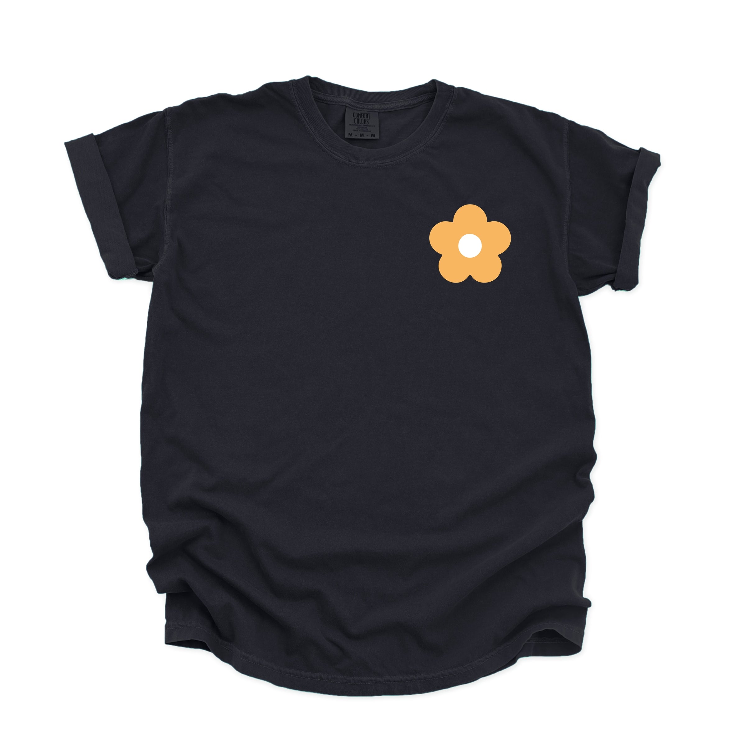 Too Much For You Front And Back - Garment Dyed Tee