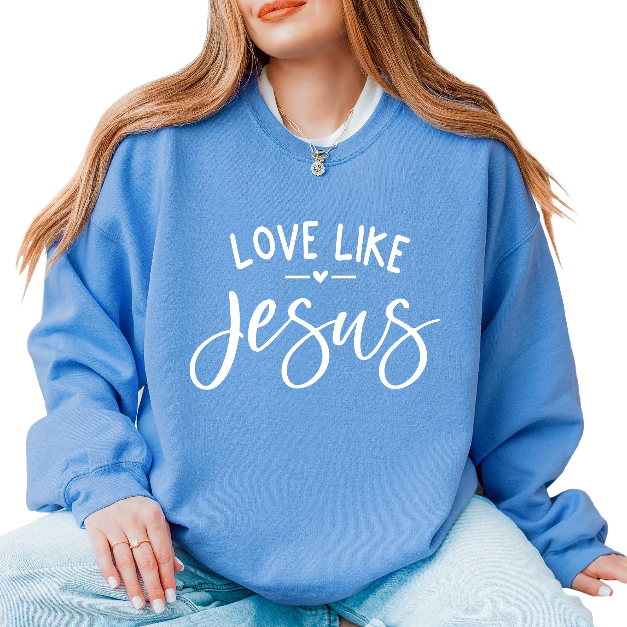 Love Like Jesus - Women's Graphic Sweatshirt