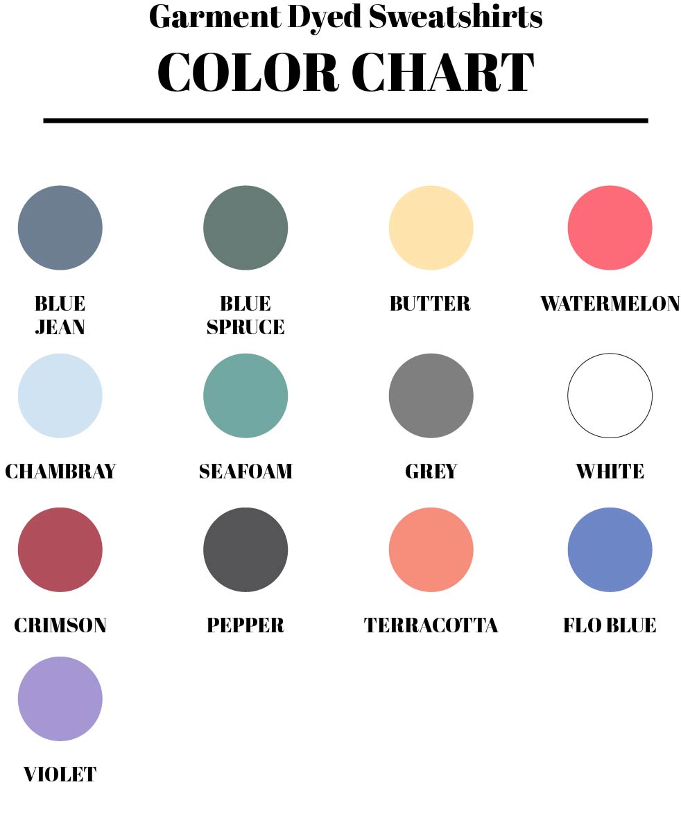 Coquette Baseball Bow Chart | Garment Dyed Sweatshirt