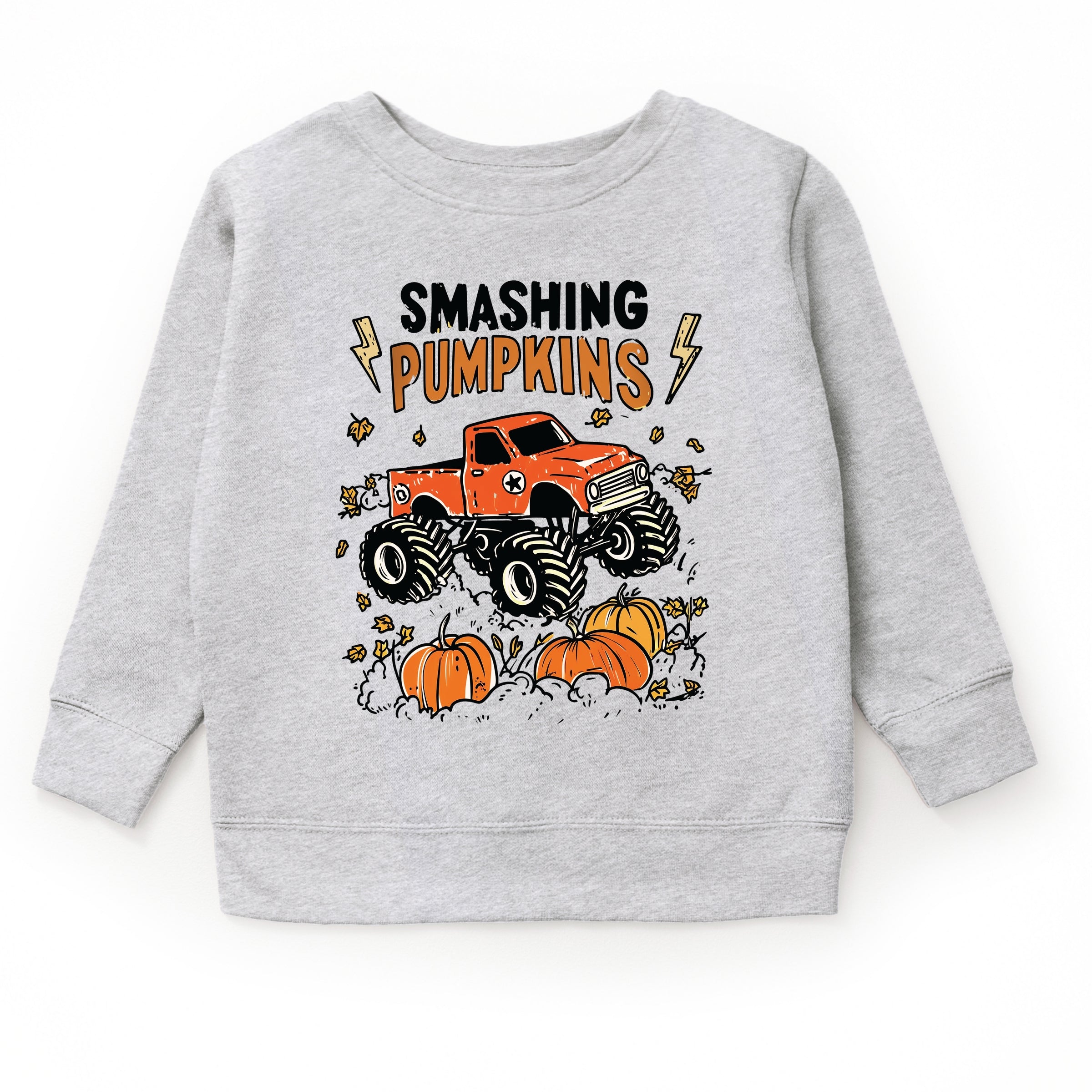 Smashing Pumpkins Monster Truck - Toddler Graphic Sweatshirt and Youth Graphic Sweatshirt