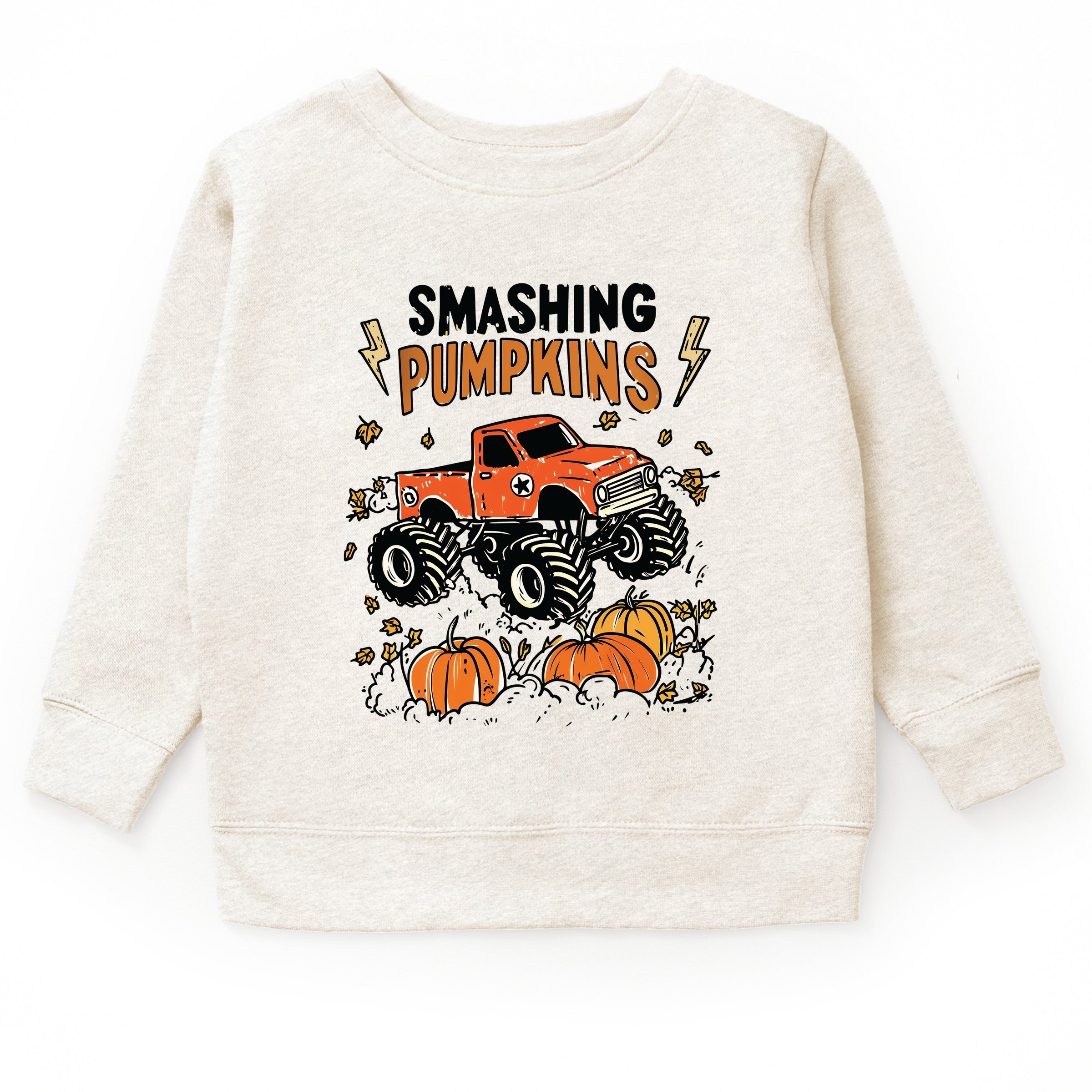 Smashing Pumpkins Monster Truck - Toddler Graphic Sweatshirt and Youth Graphic Sweatshirt