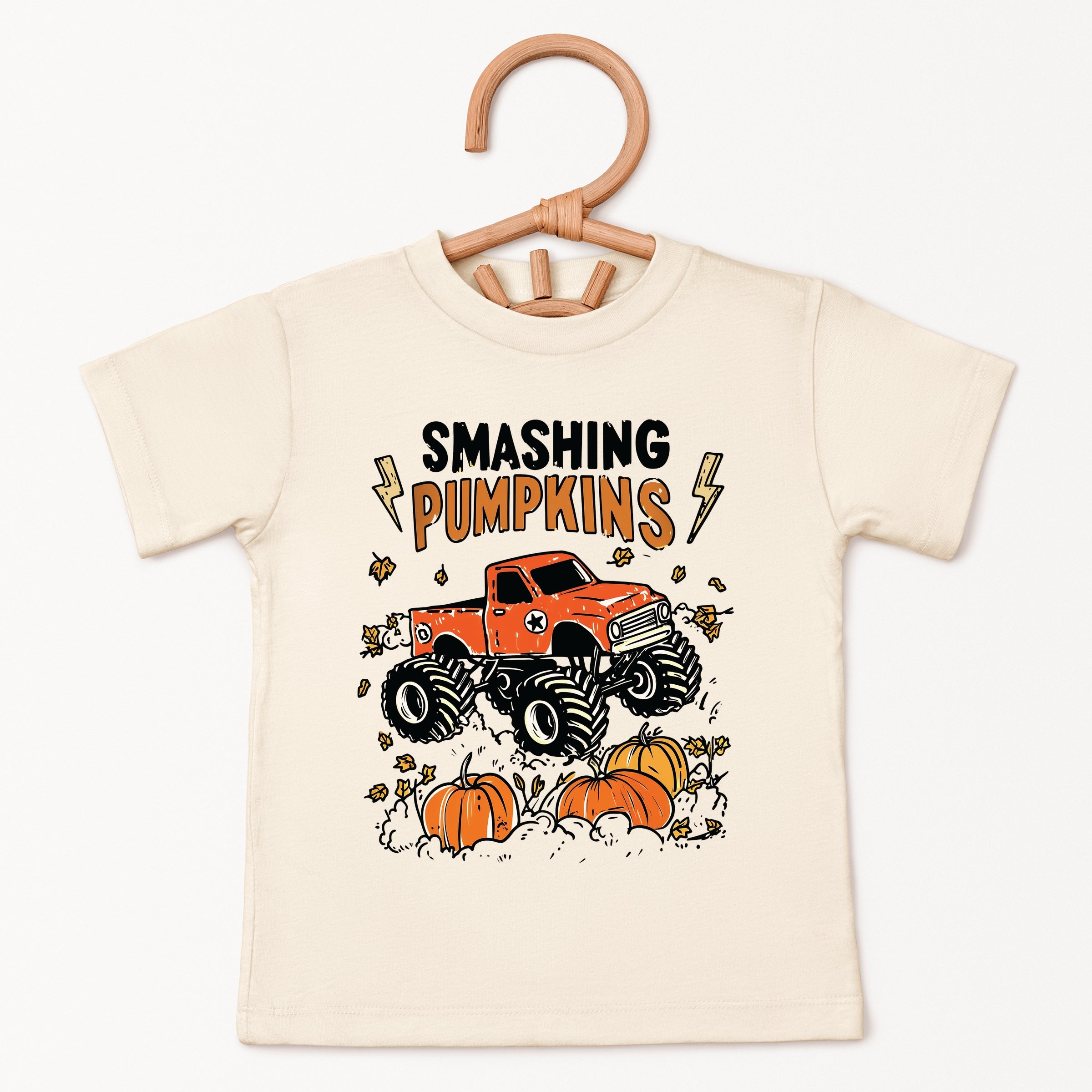 Smashing Pumpkins Monster Truck - Youth Short Sleeve Graphic T-Shirt and Toddler Short Sleeve Graphic T-Shirt