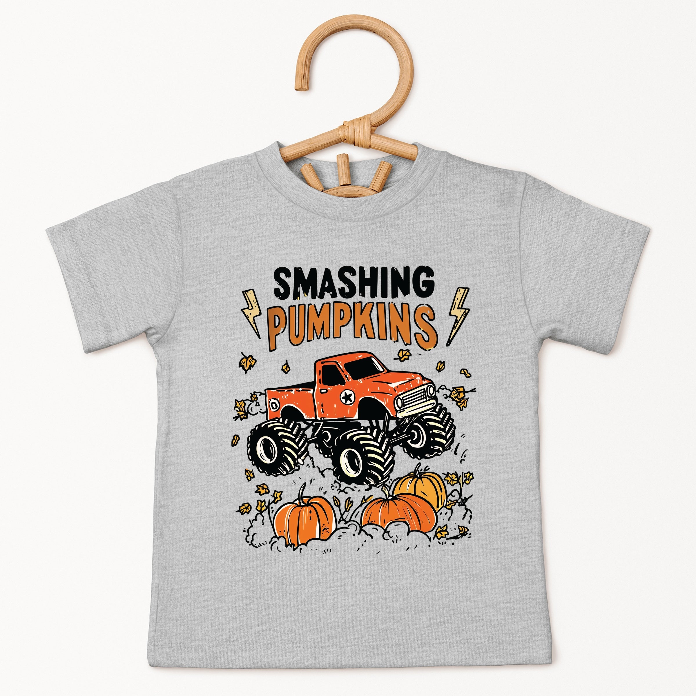 Smashing Pumpkins Monster Truck - Youth Short Sleeve Graphic T-Shirt and Toddler Short Sleeve Graphic T-Shirt