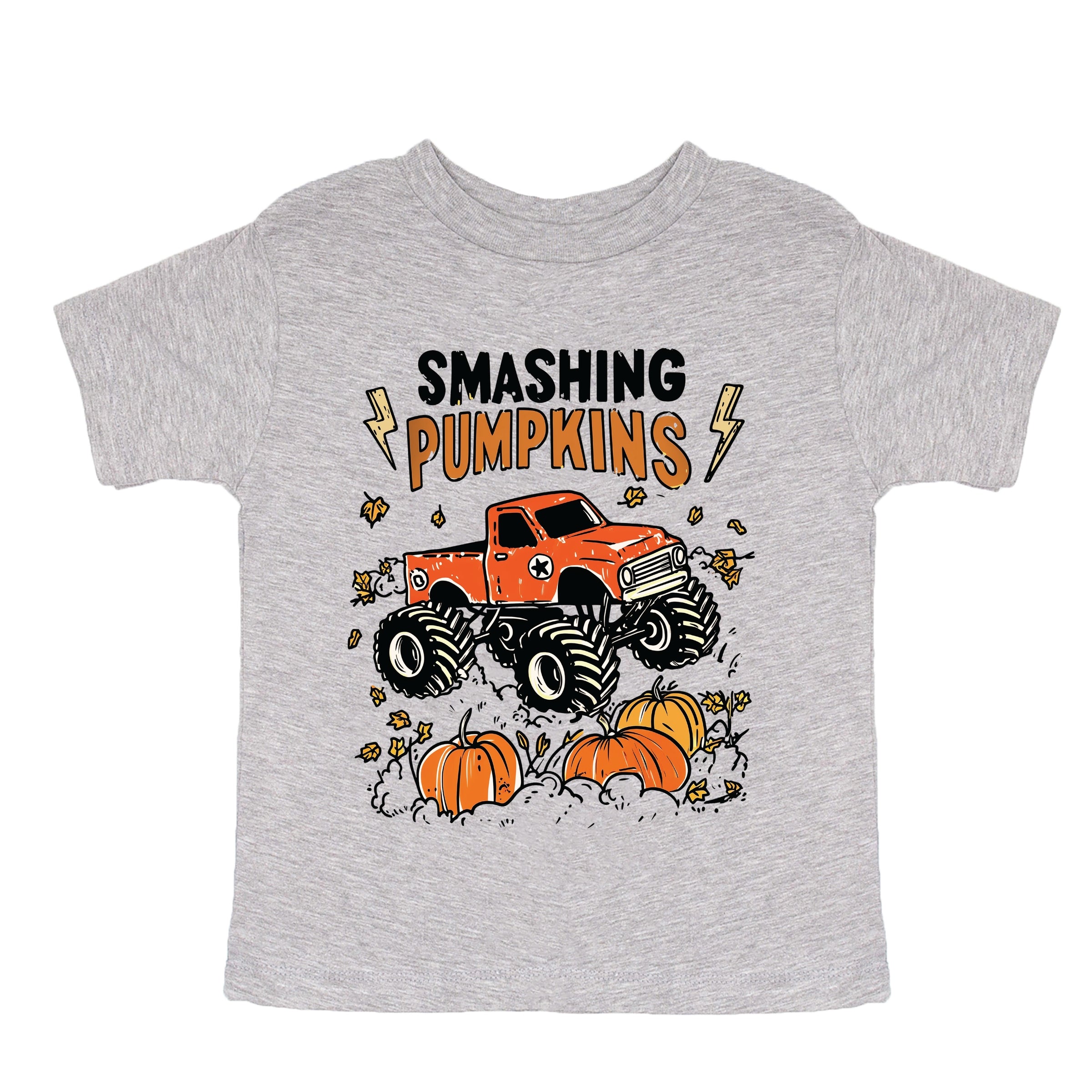 Smashing Pumpkins Monster Truck - Youth Short Sleeve Graphic T-Shirt and Toddler Short Sleeve Graphic T-Shirt