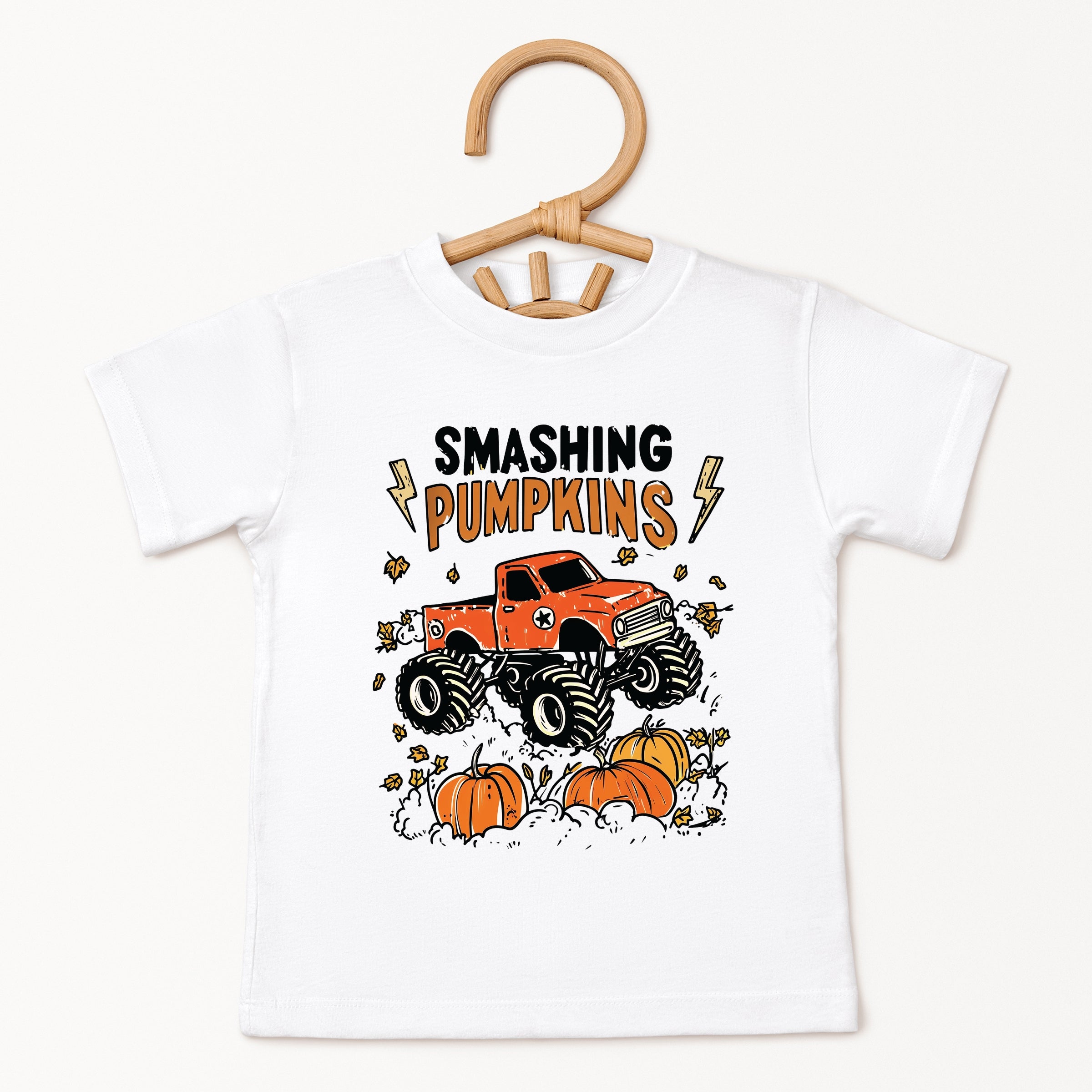 Smashing Pumpkins Monster Truck - Youth Short Sleeve Graphic T-Shirt and Toddler Short Sleeve Graphic T-Shirt