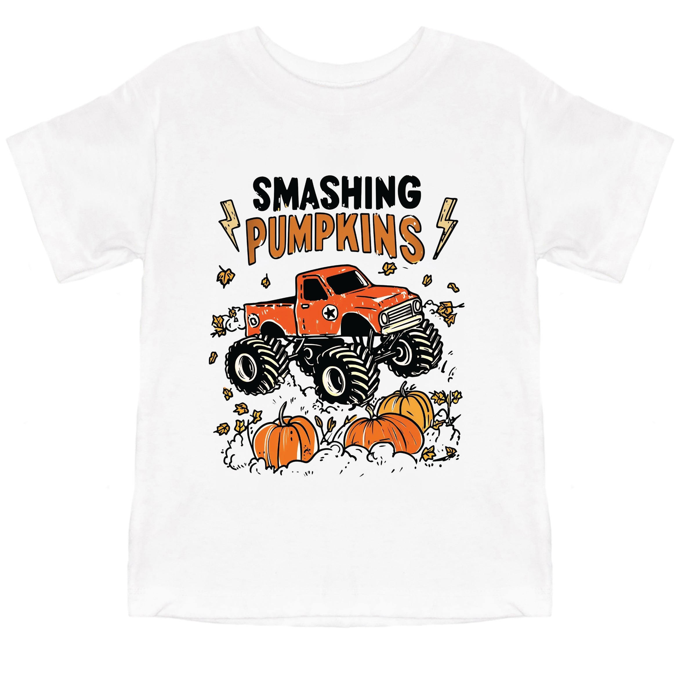 Smashing Pumpkins Monster Truck - Youth Short Sleeve Graphic T-Shirt and Toddler Short Sleeve Graphic T-Shirt