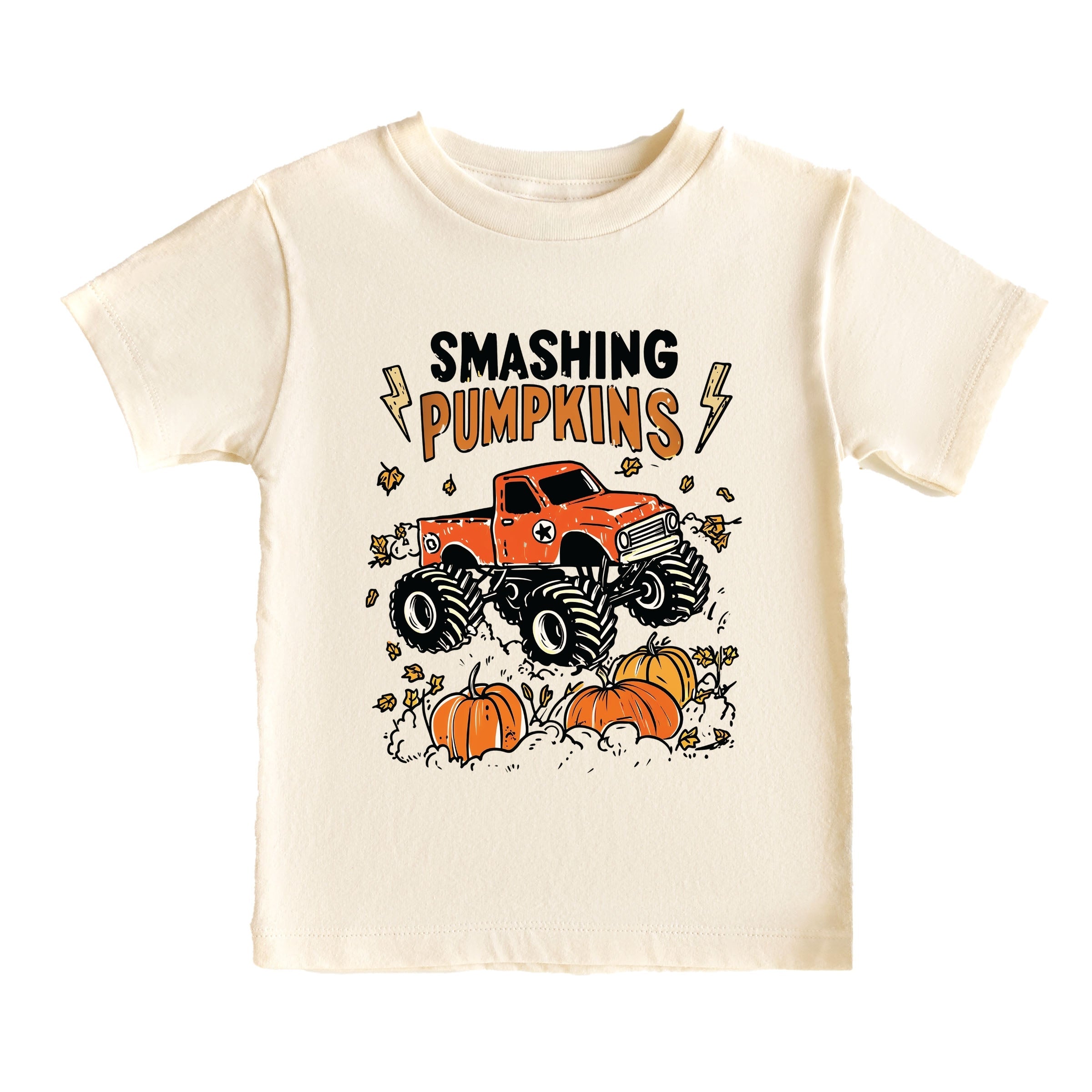 Smashing Pumpkins Monster Truck - Youth Short Sleeve Graphic T-Shirt and Toddler Short Sleeve Graphic T-Shirt