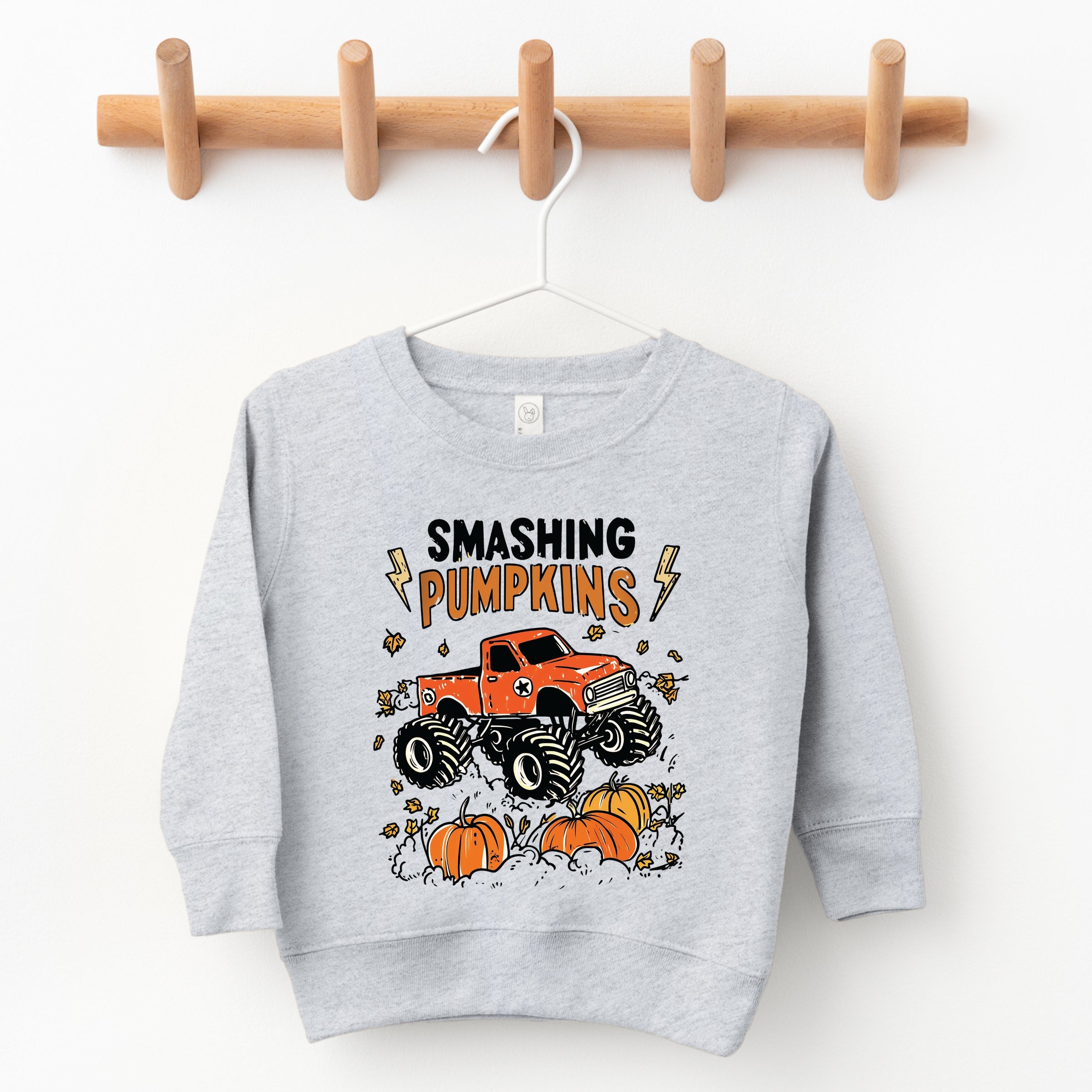 Smashing Pumpkins Monster Truck - Toddler Graphic Sweatshirt and Youth Graphic Sweatshirt