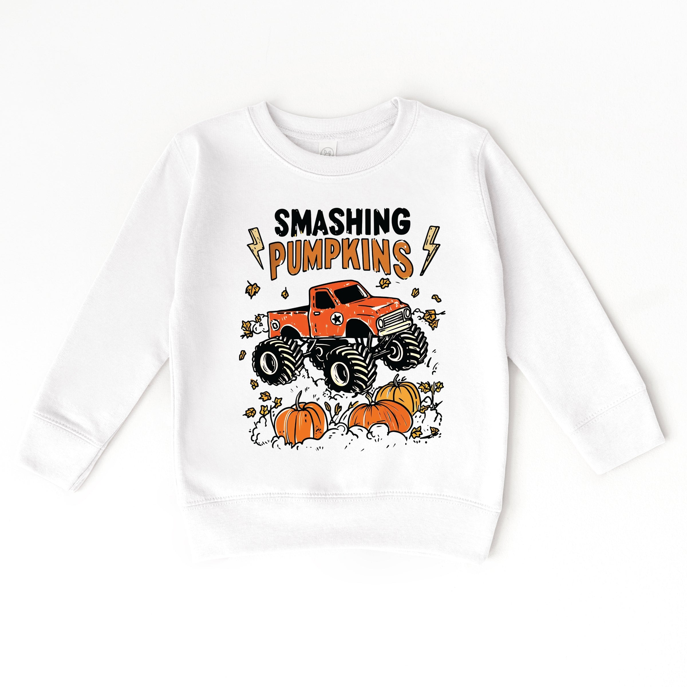 Smashing Pumpkins Monster Truck - Toddler Graphic Sweatshirt and Youth Graphic Sweatshirt