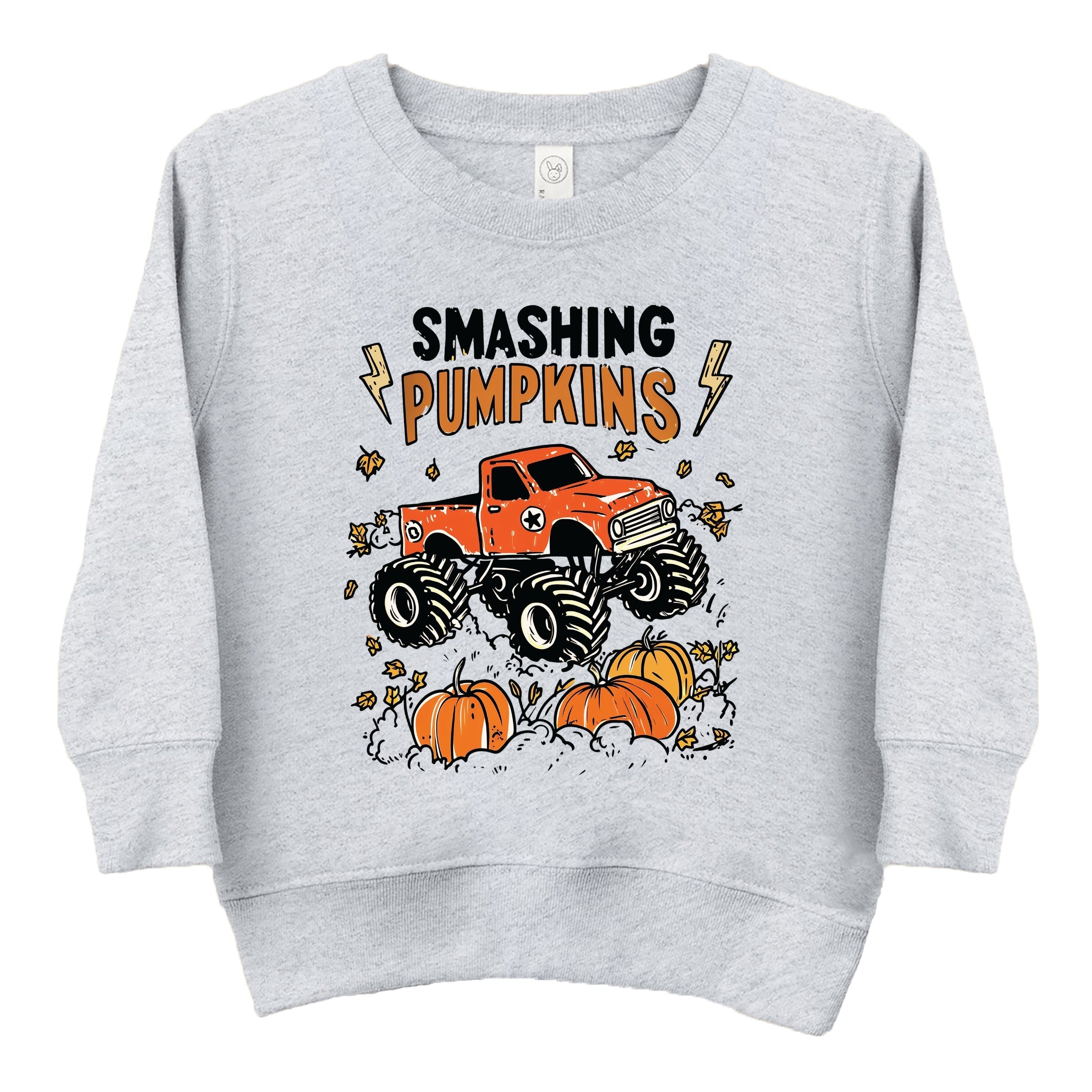 Smashing Pumpkins Monster Truck - Toddler Graphic Sweatshirt and Youth Graphic Sweatshirt