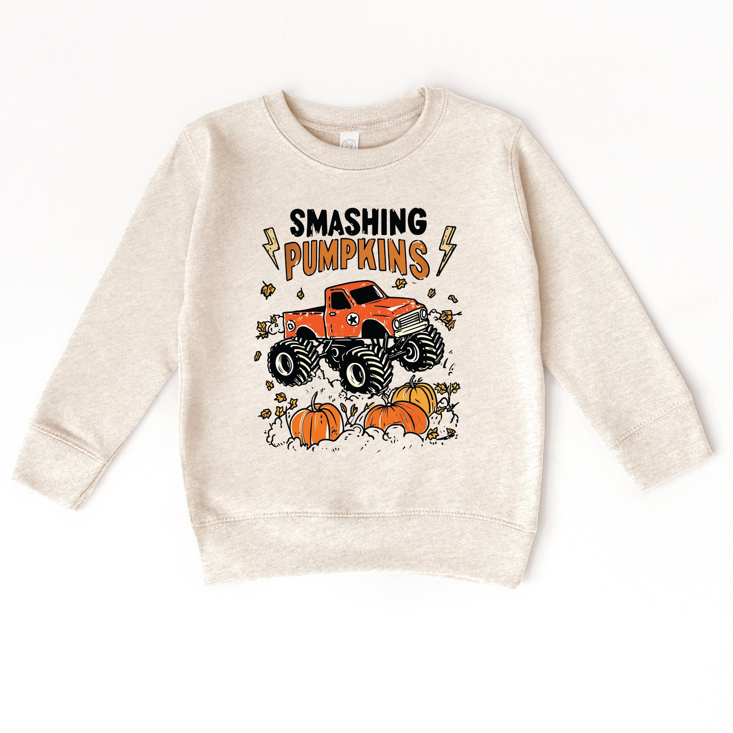 Smashing Pumpkins Monster Truck - Toddler Graphic Sweatshirt and Youth Graphic Sweatshirt