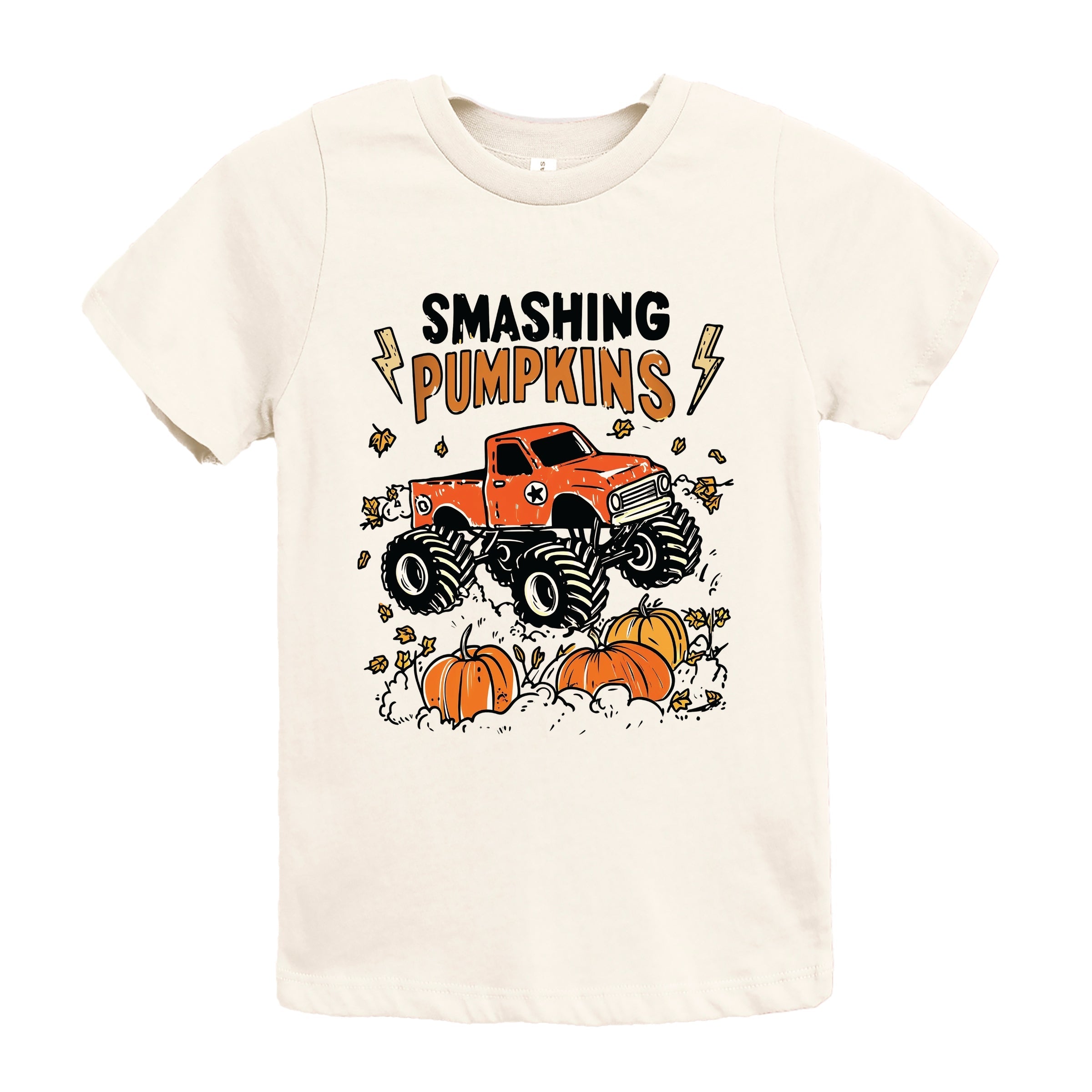 Smashing Pumpkins Monster Truck - Youth Short Sleeve Graphic T-Shirt and Toddler Short Sleeve Graphic T-Shirt