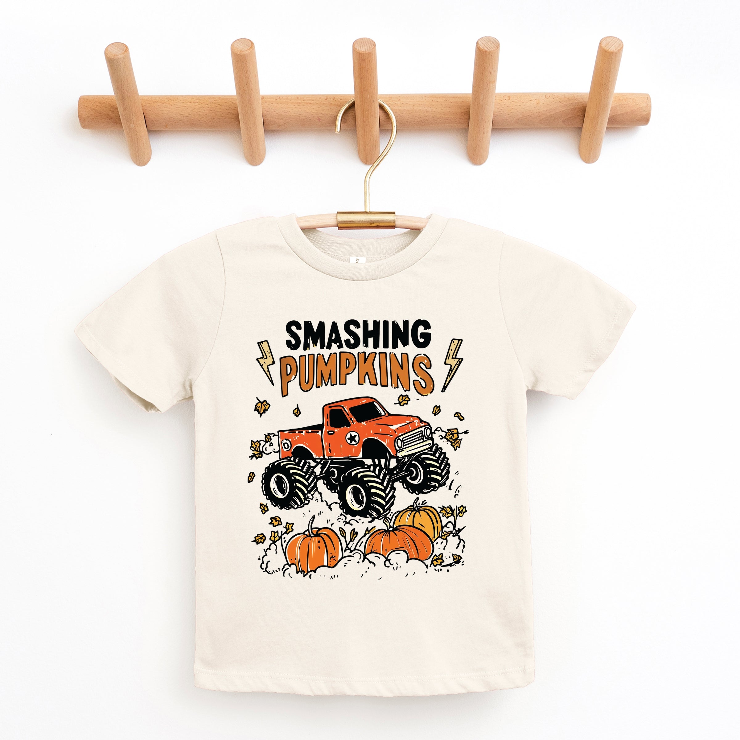 Smashing Pumpkins Monster Truck - Youth Short Sleeve Graphic T-Shirt and Toddler Short Sleeve Graphic T-Shirt
