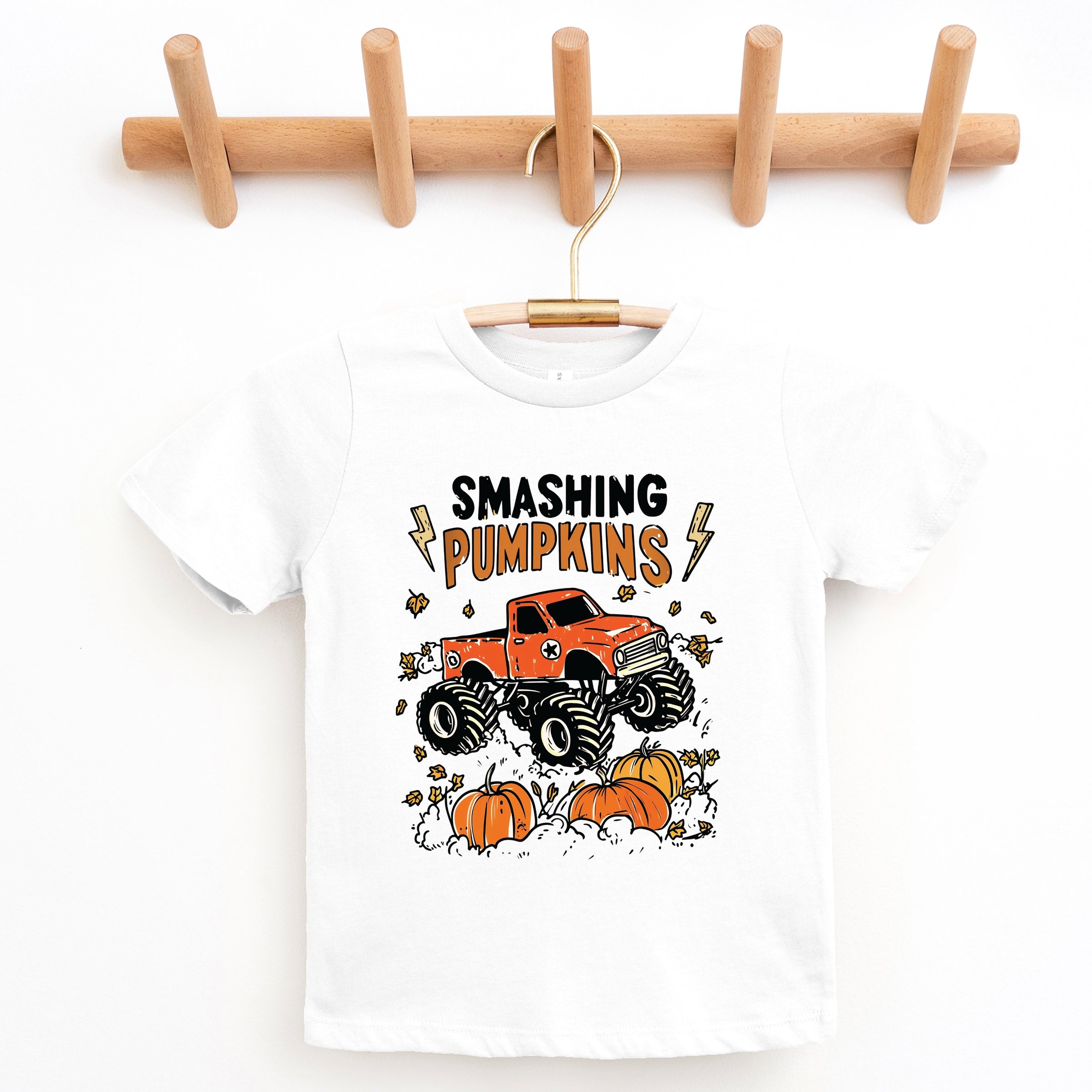 Smashing Pumpkins Monster Truck - Youth Short Sleeve Graphic T-Shirt and Toddler Short Sleeve Graphic T-Shirt