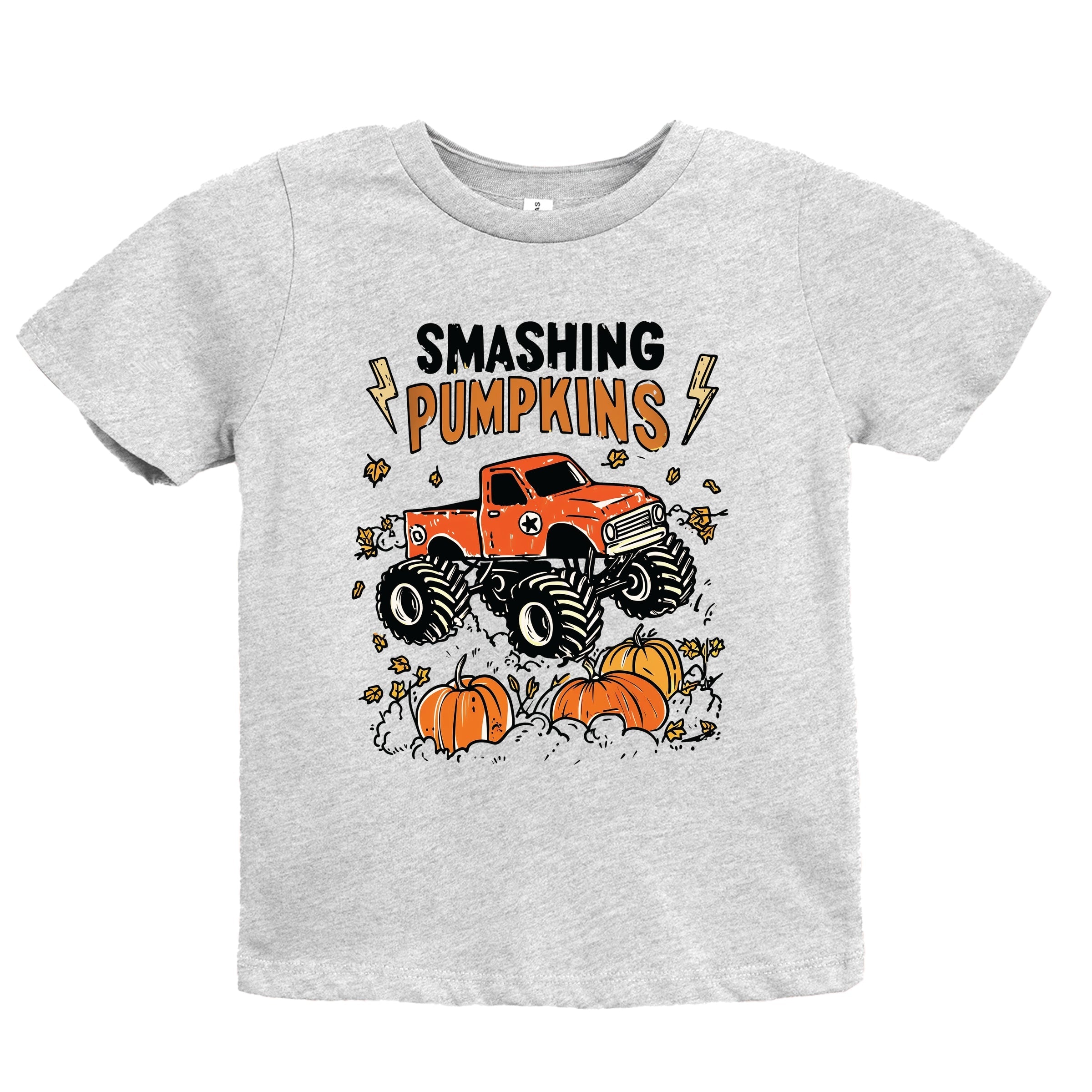 Smashing Pumpkins Monster Truck - Youth Short Sleeve Graphic T-Shirt and Toddler Short Sleeve Graphic T-Shirt