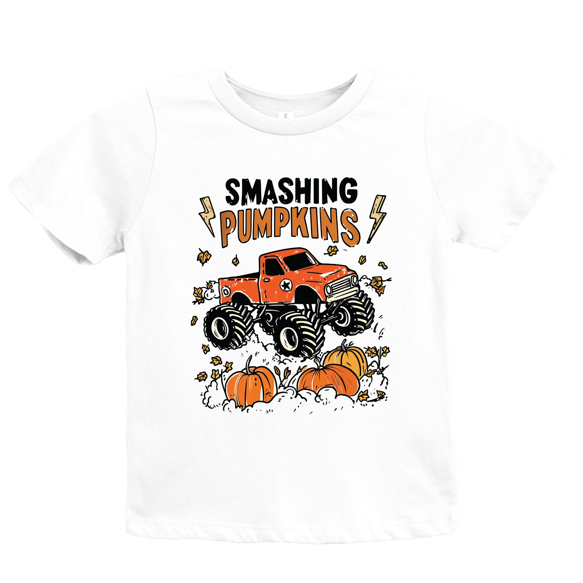 Smashing Pumpkins Monster Truck - Youth Short Sleeve Graphic T-Shirt and Toddler Short Sleeve Graphic T-Shirt