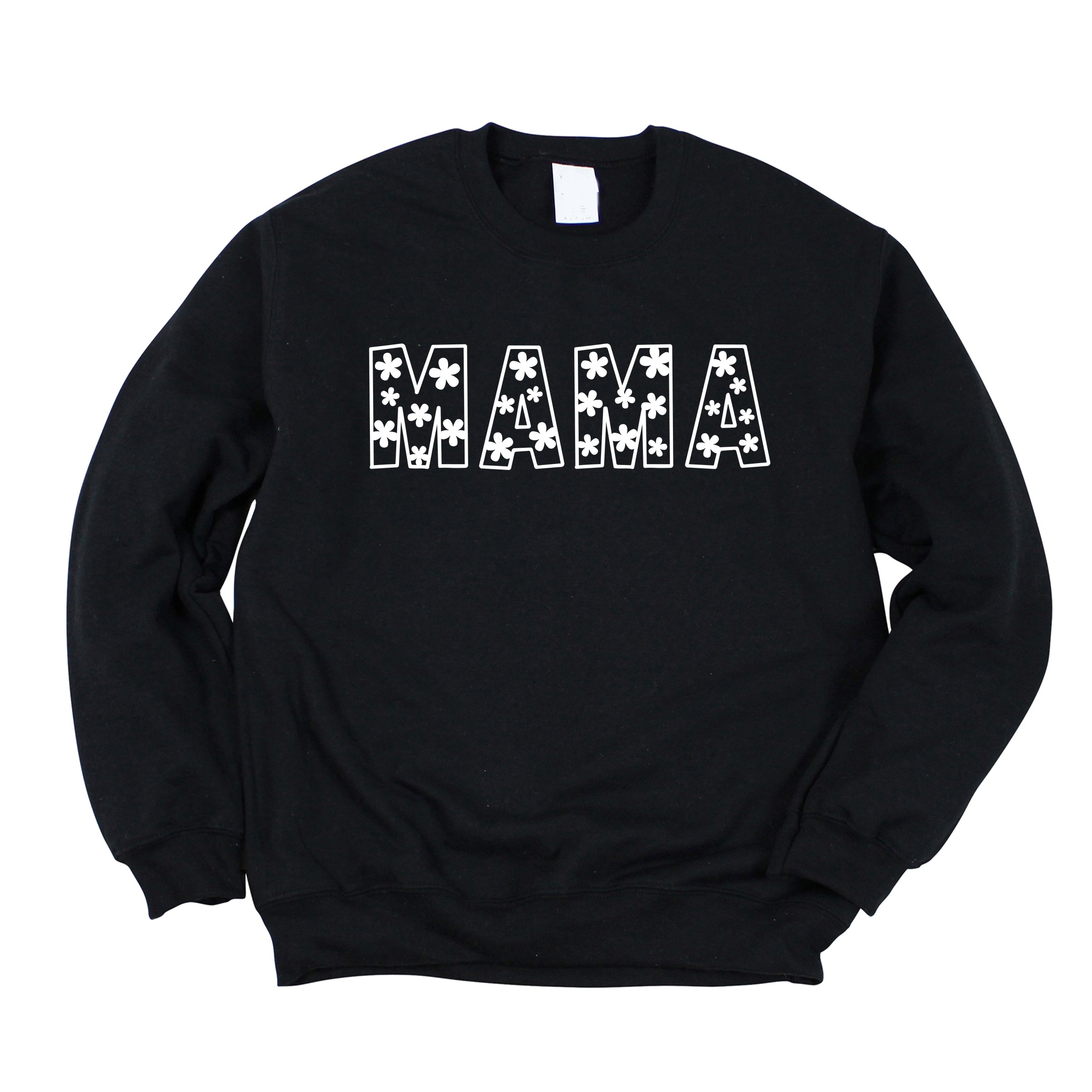Flower Mama Bold - Women's Graphic Sweatshirt
