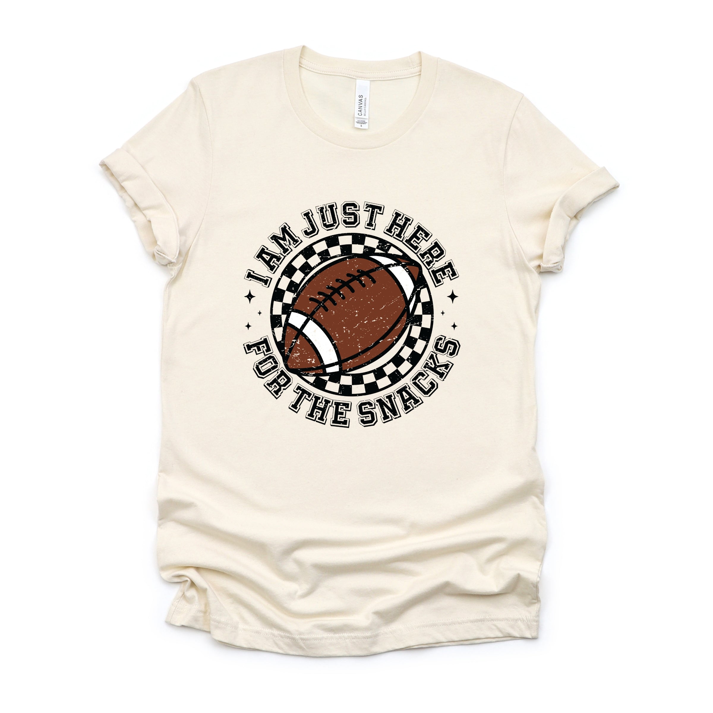 I Am Just Here For The Snacks - Women's Short Sleeve Graphic T-Shirt