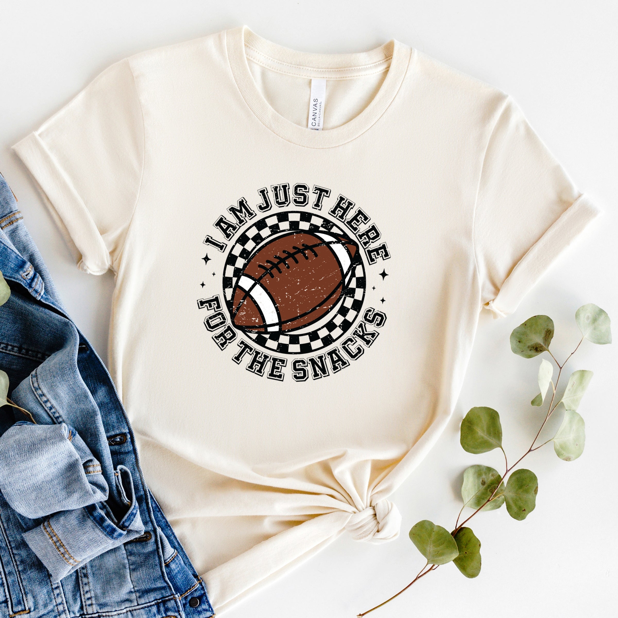 I Am Just Here For The Snacks - Women's Short Sleeve Graphic T-Shirt