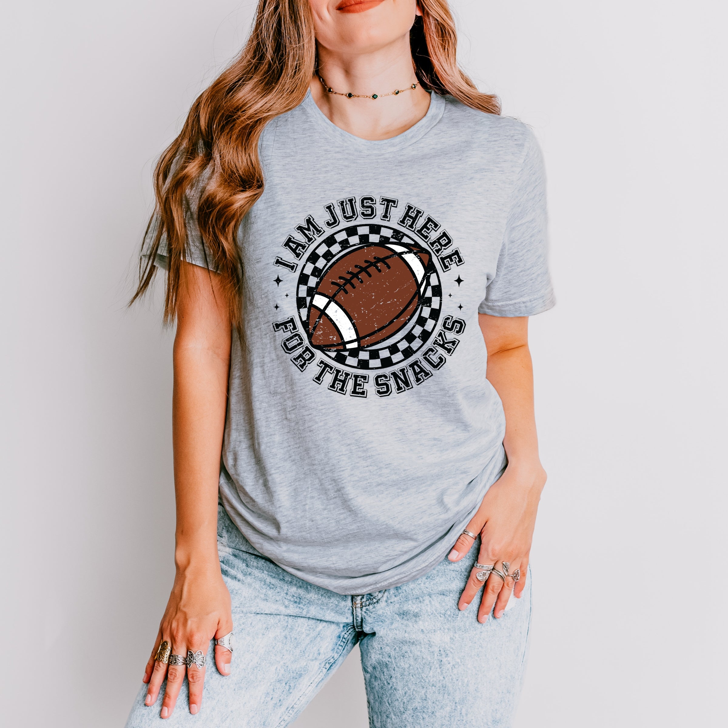 I Am Just Here For The Snacks - Women's Short Sleeve Graphic T-Shirt