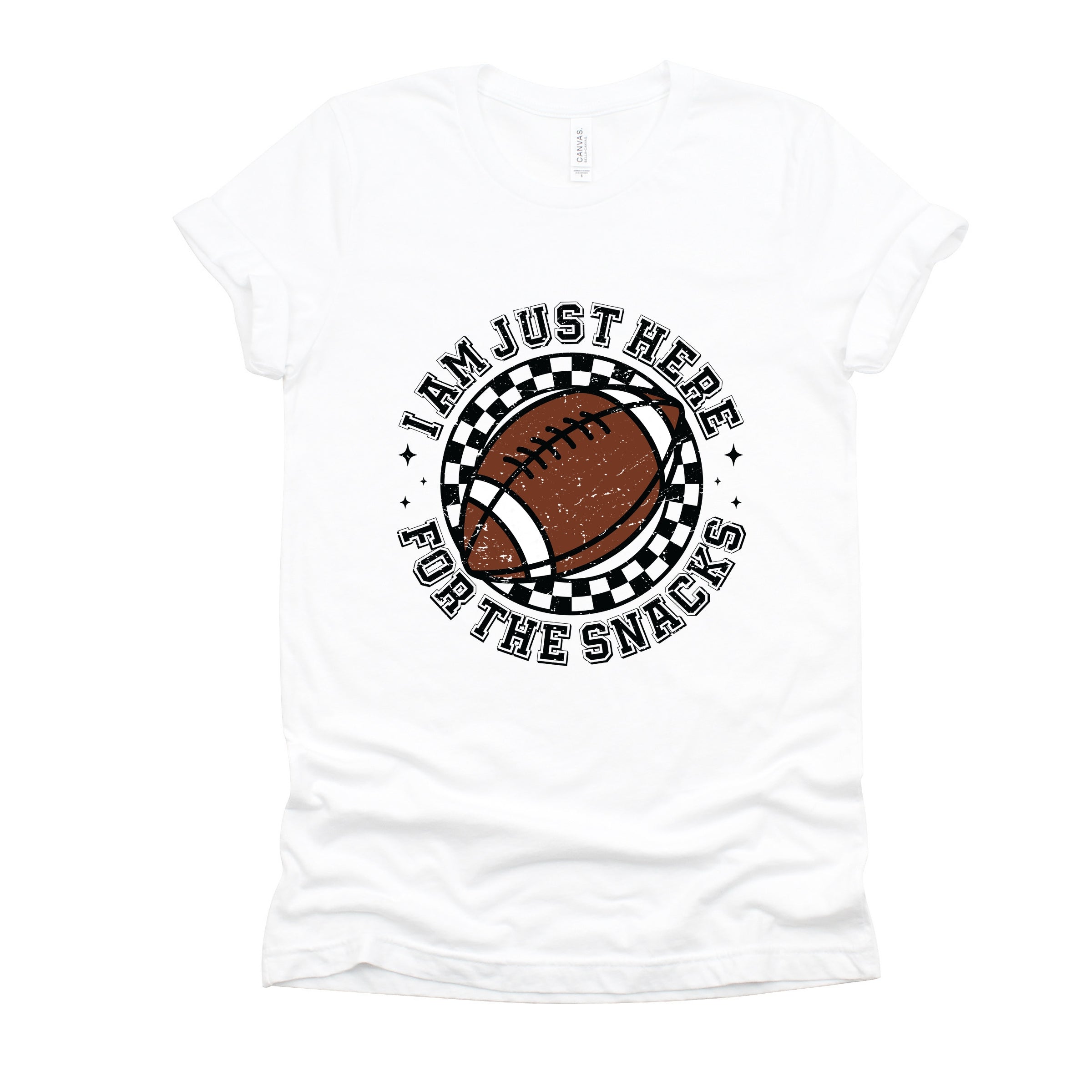 I Am Just Here For The Snacks - Women's Short Sleeve Graphic T-Shirt