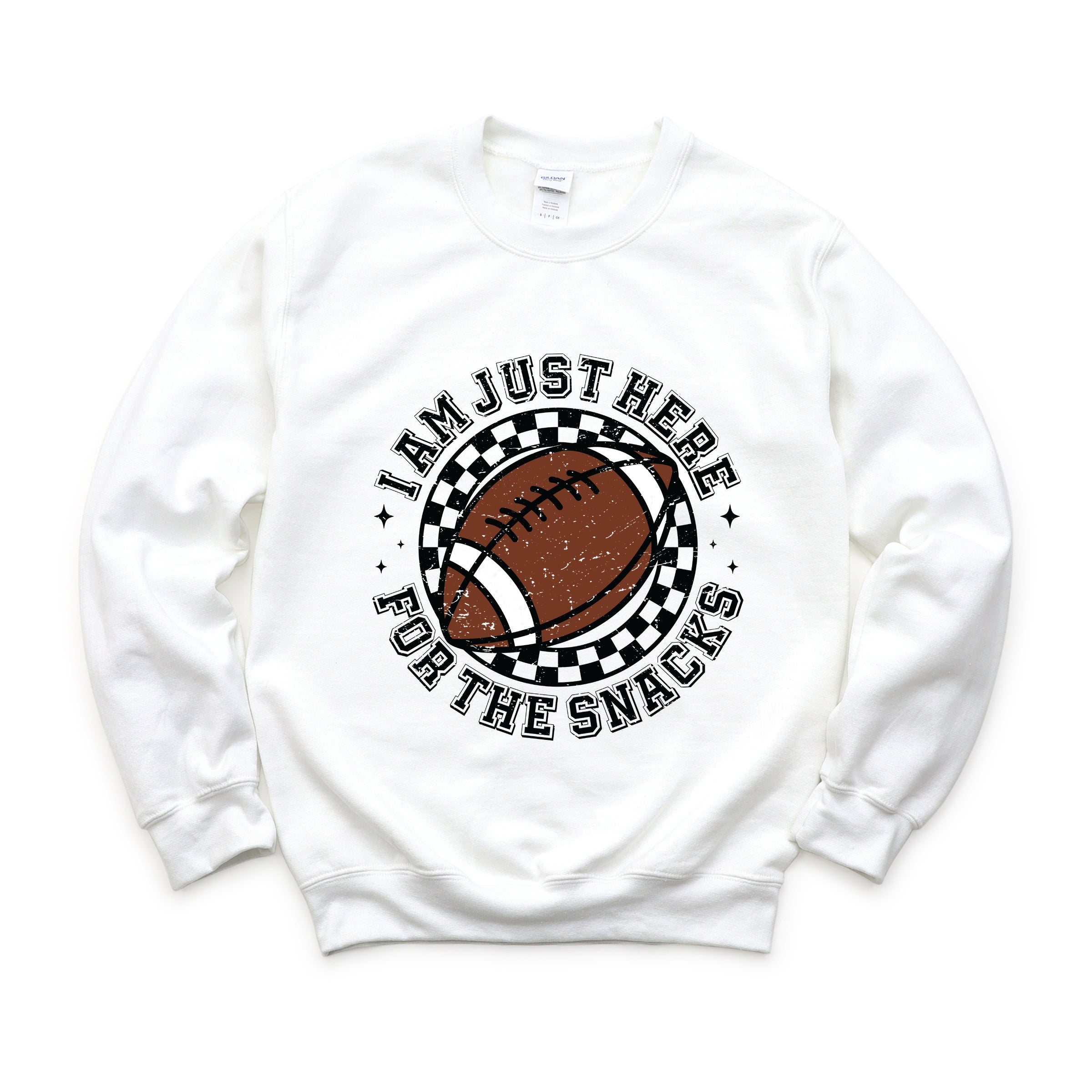 I Am Just Here For The Snacks -  Women's Graphic Sweatshirt