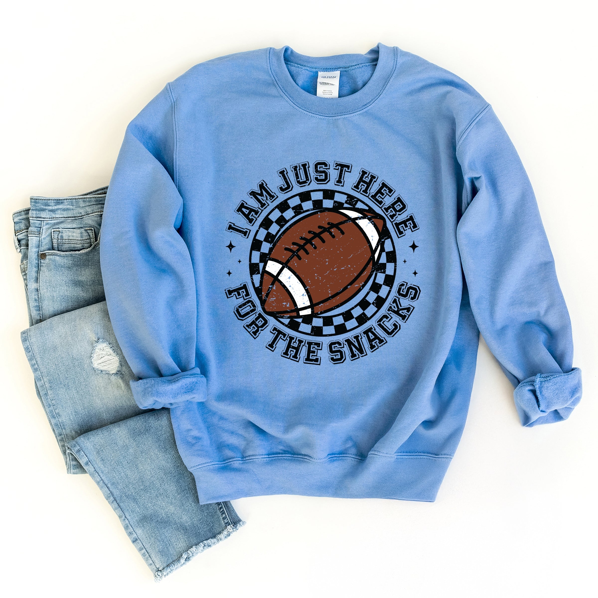 I Am Just Here For The Snacks -  Women's Graphic Sweatshirt