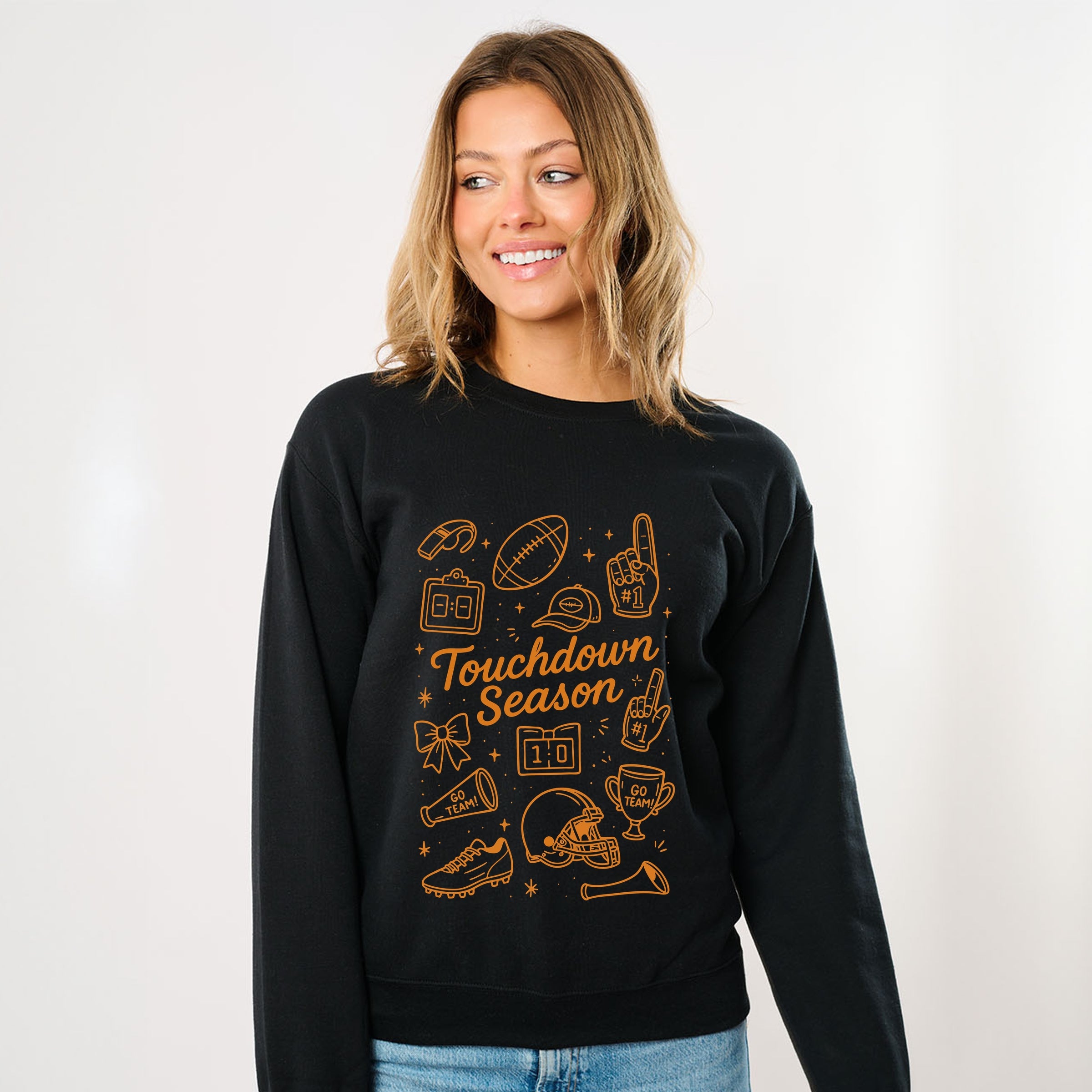 Touchdown Season Go Team - Sweatshirt