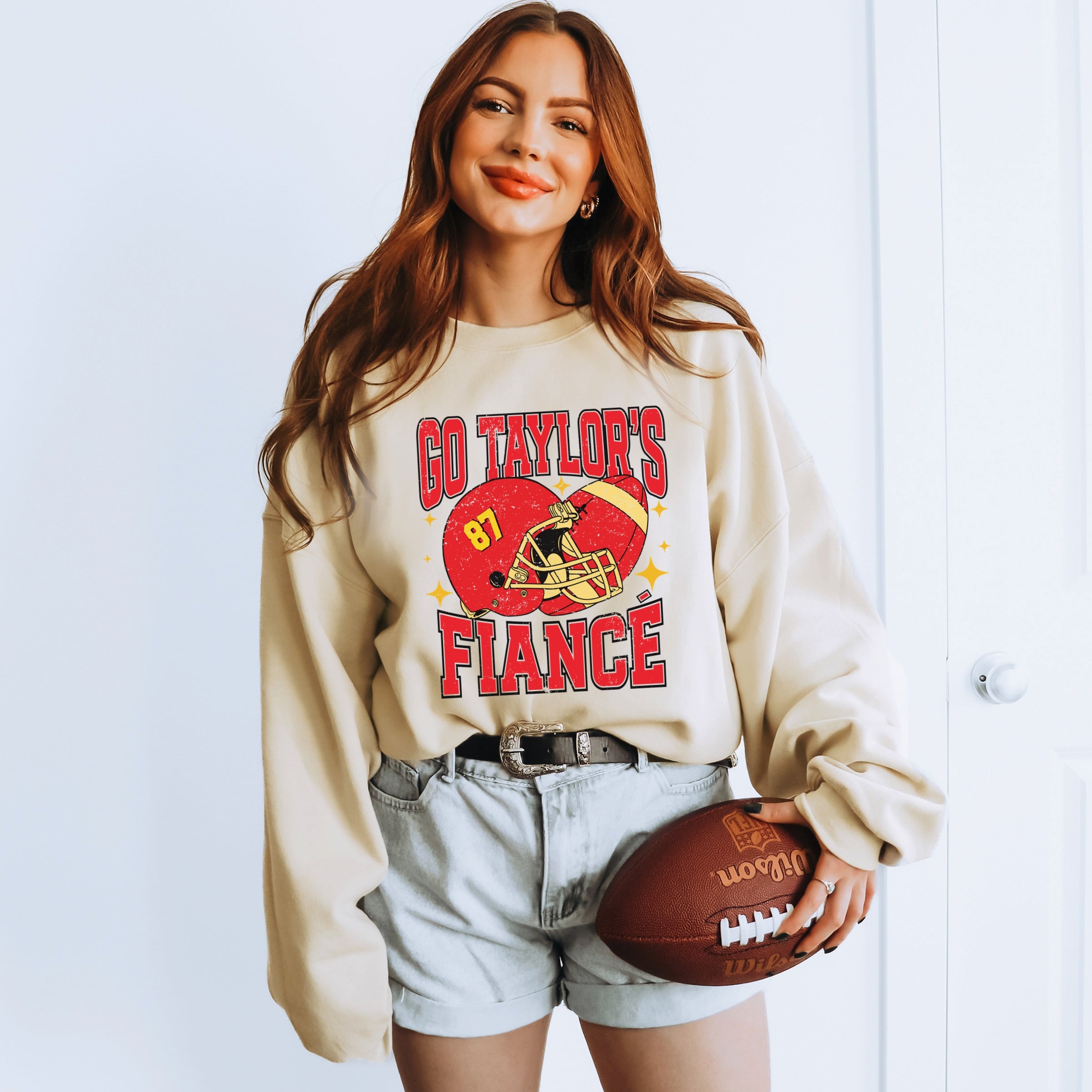 Go Taylor's Fiance Sparkle -  Womens Sweatshirt