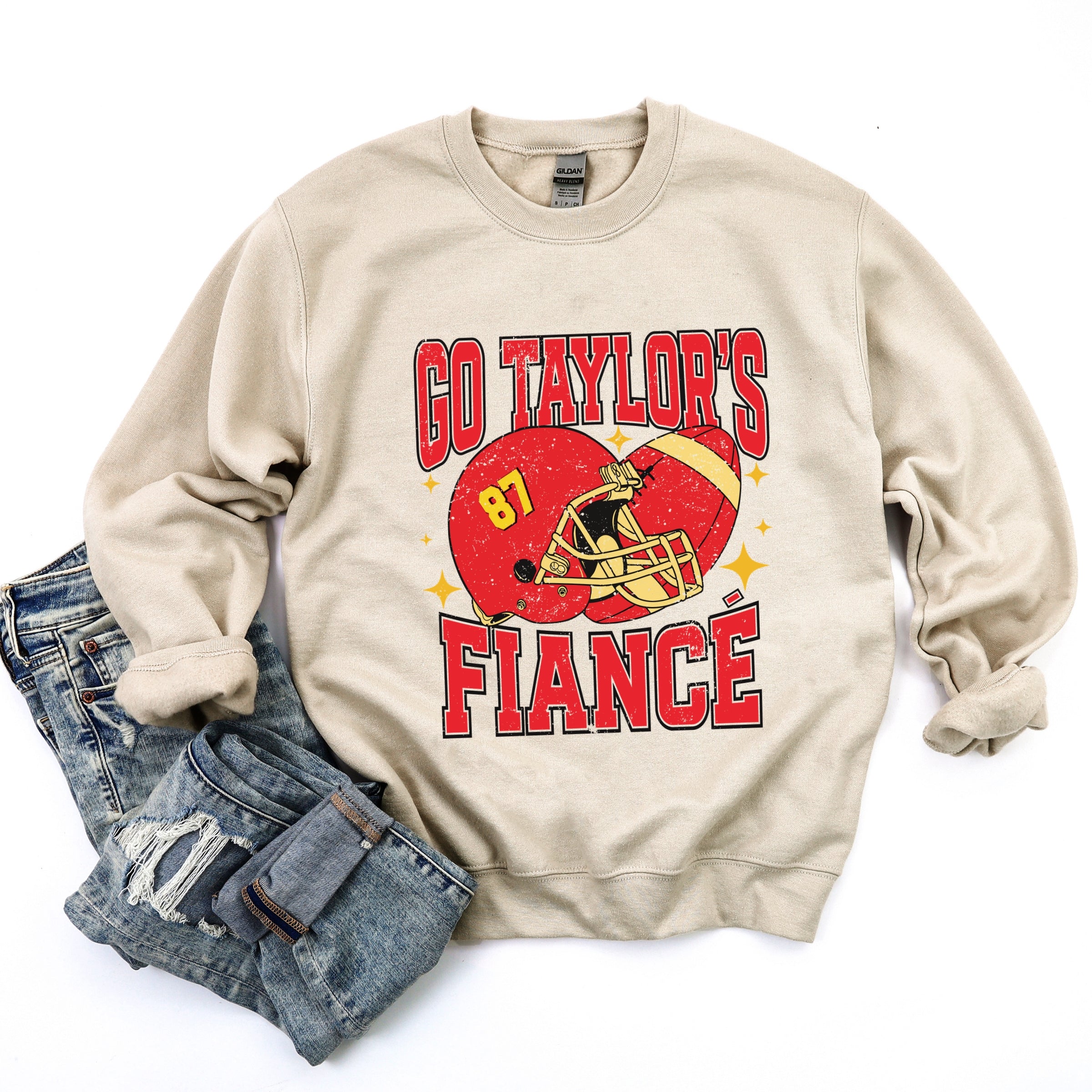 Go Taylor's Fiance Sparkle -  Womens Sweatshirt