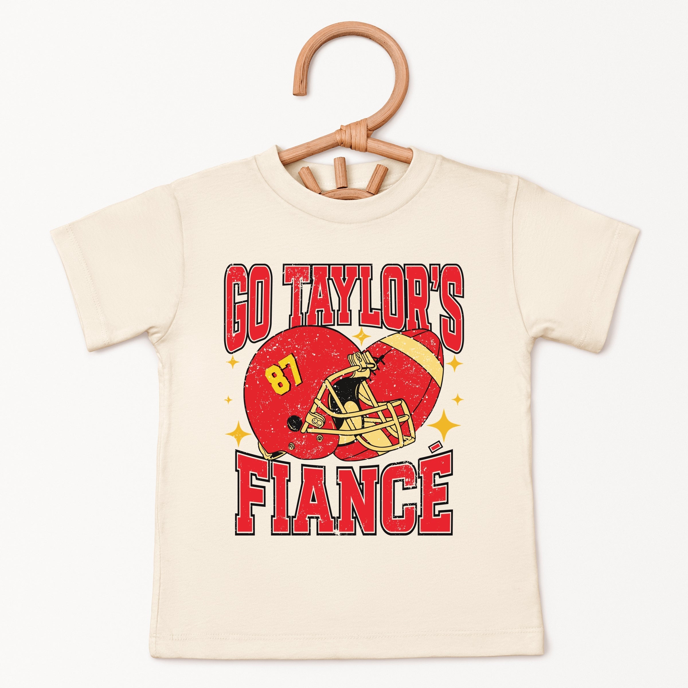 Go Taylor's Fiancé Sparkle - Kids Youth Short Sleeve Tee and Toddler Short Sleeve Tee