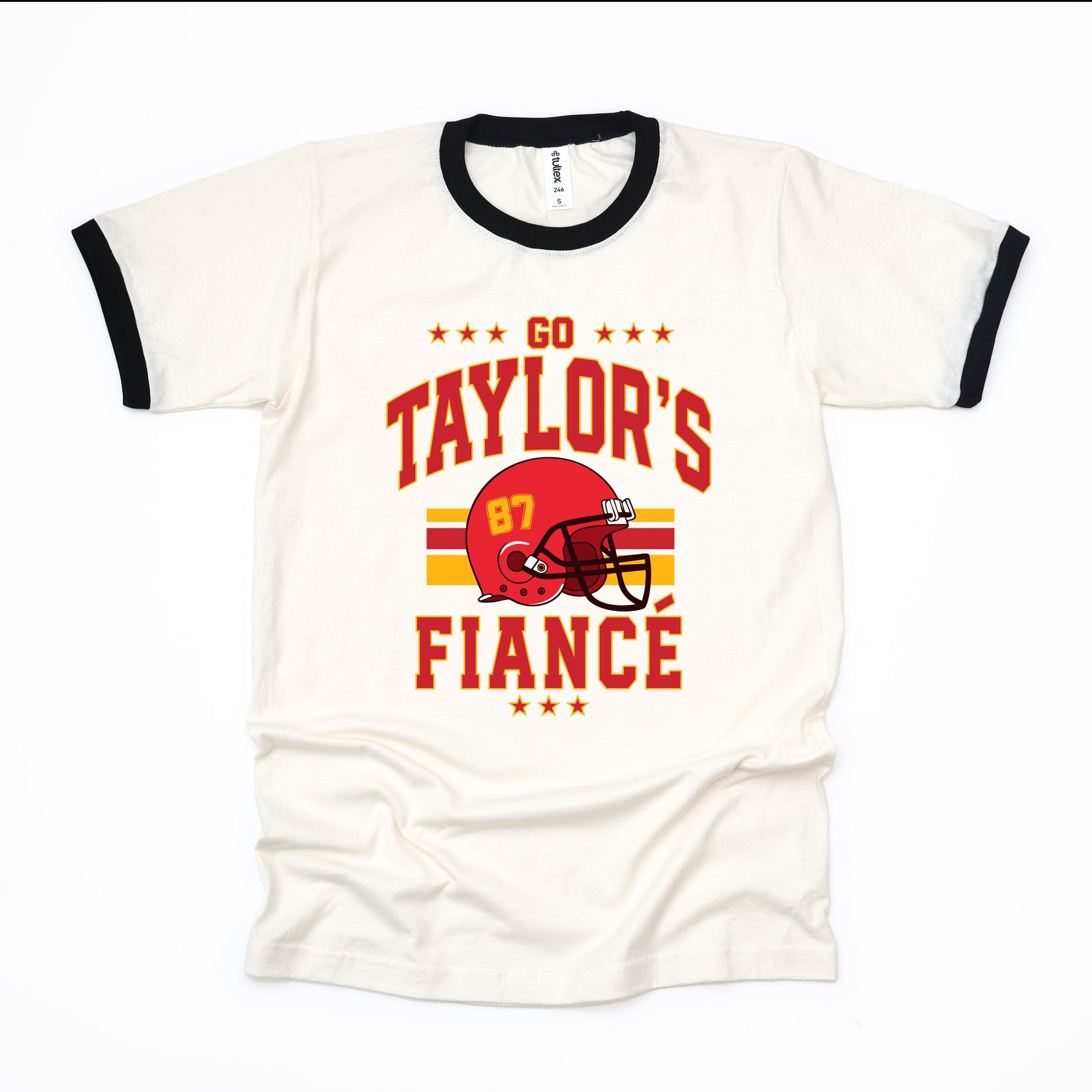 Go Taylor's Fiance Helmet - Womens Ringer Tee