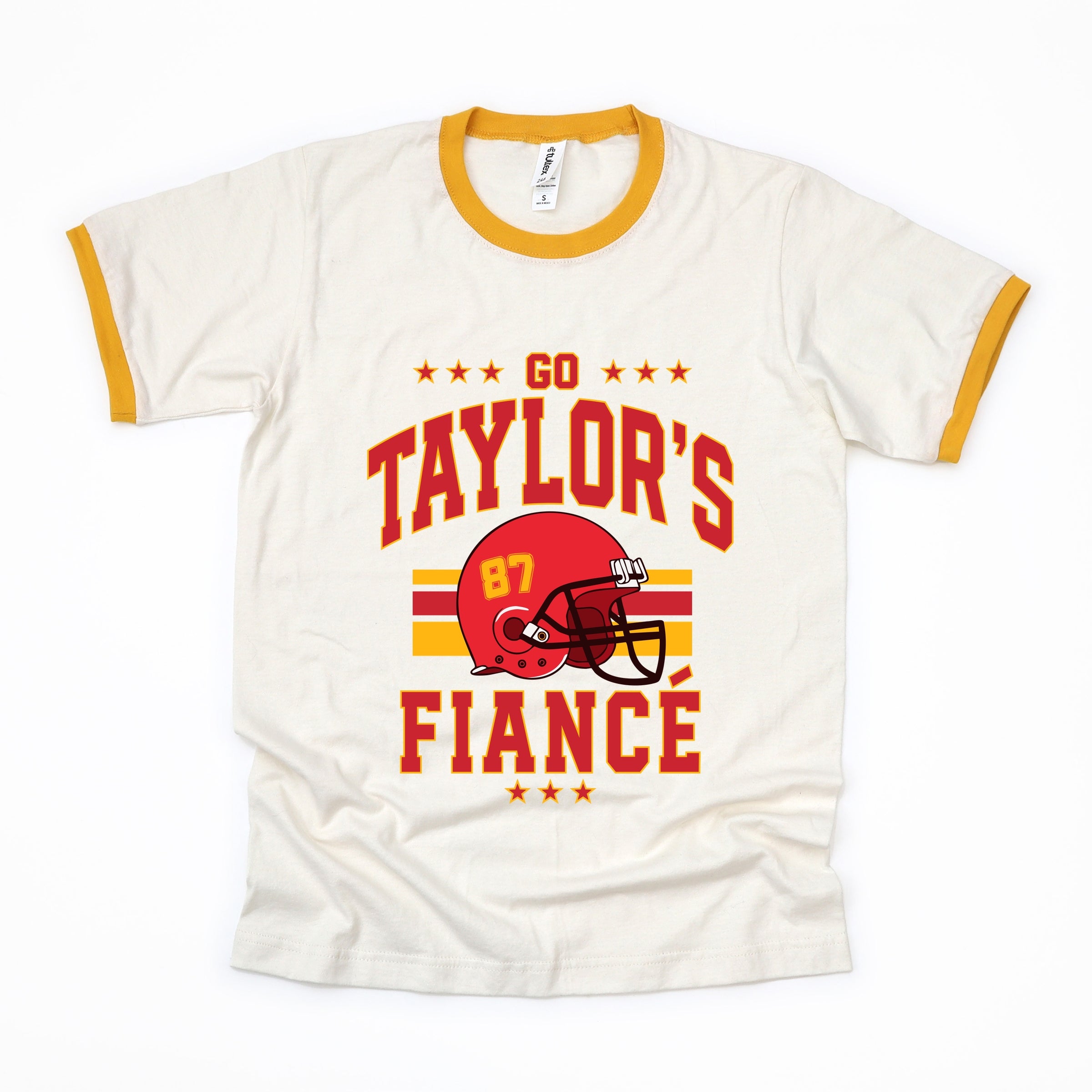 Go Taylor's Fiance Helmet - Womens Ringer Tee