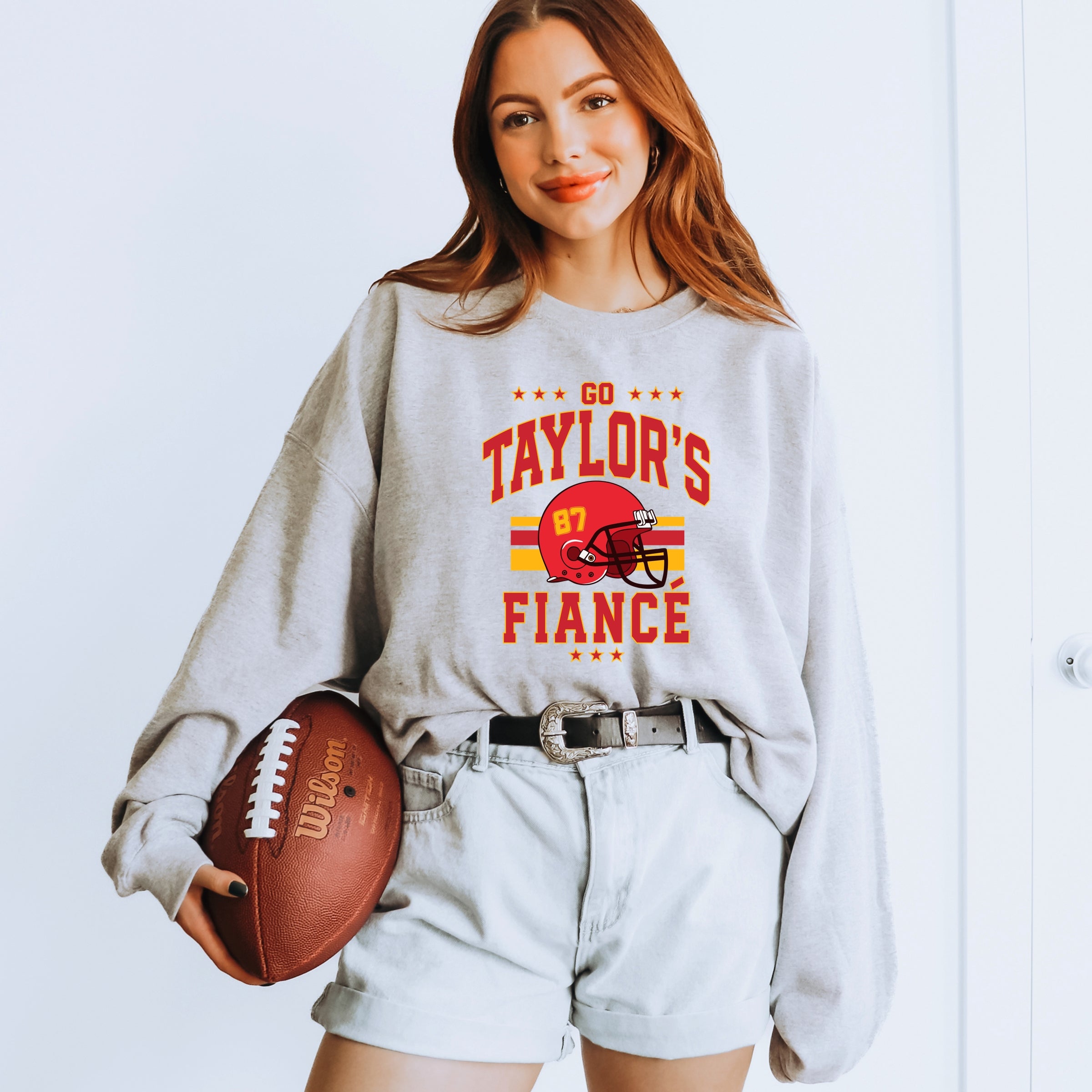 Go Taylor's Fiance Helmet -  Womens Sweatshirt