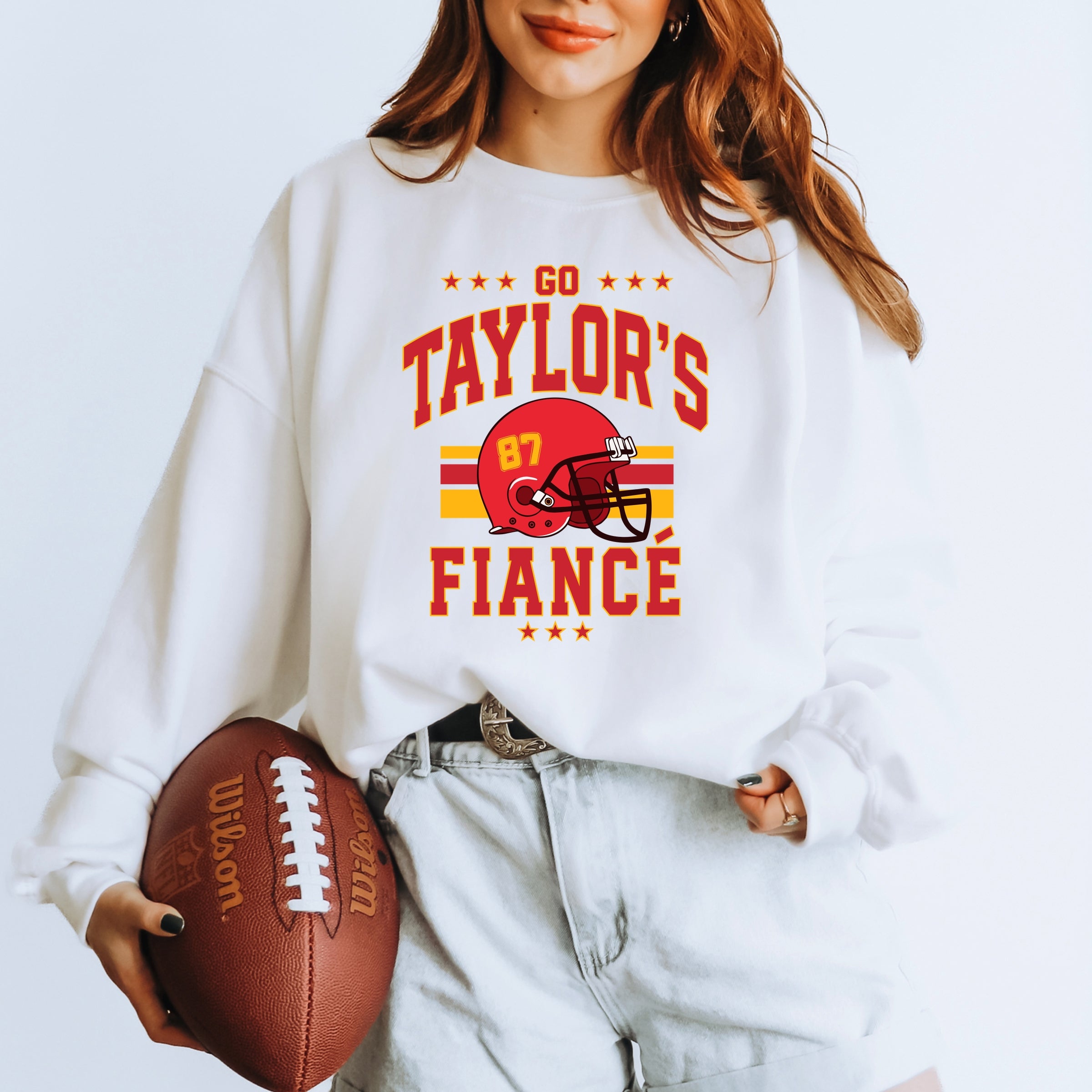 Go Taylor's Fiance Helmet -  Womens Sweatshirt